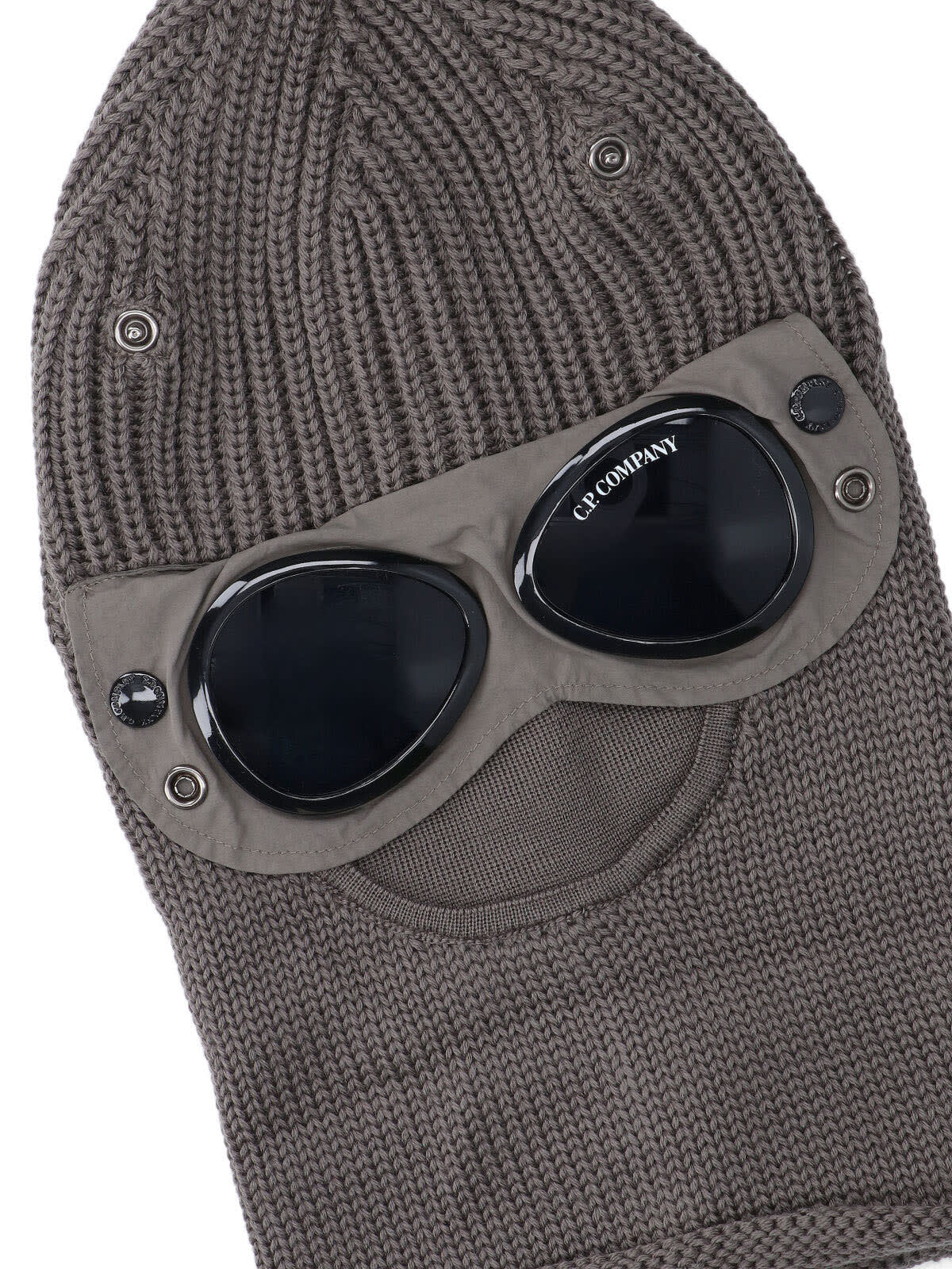 C.p. Company Wool Balaclava In Gray
