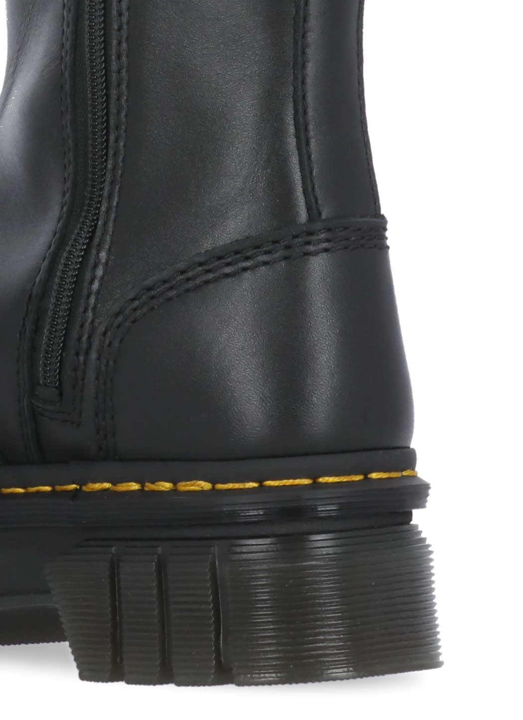 Dr. Martens' Dr. Martens Audrick Leather Platform Chelsea Boots In Black