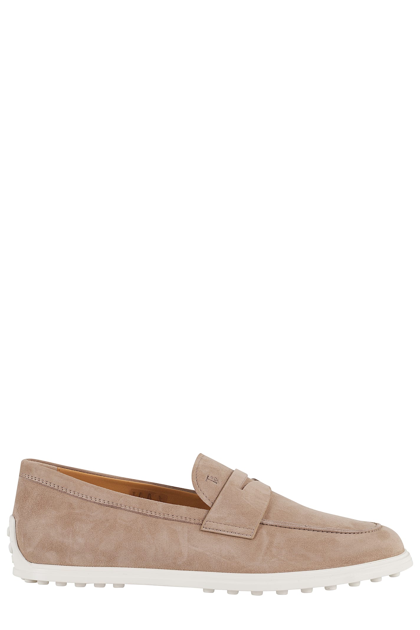Tod's Gomma Leggero 62l Mocassino In Cappuccino