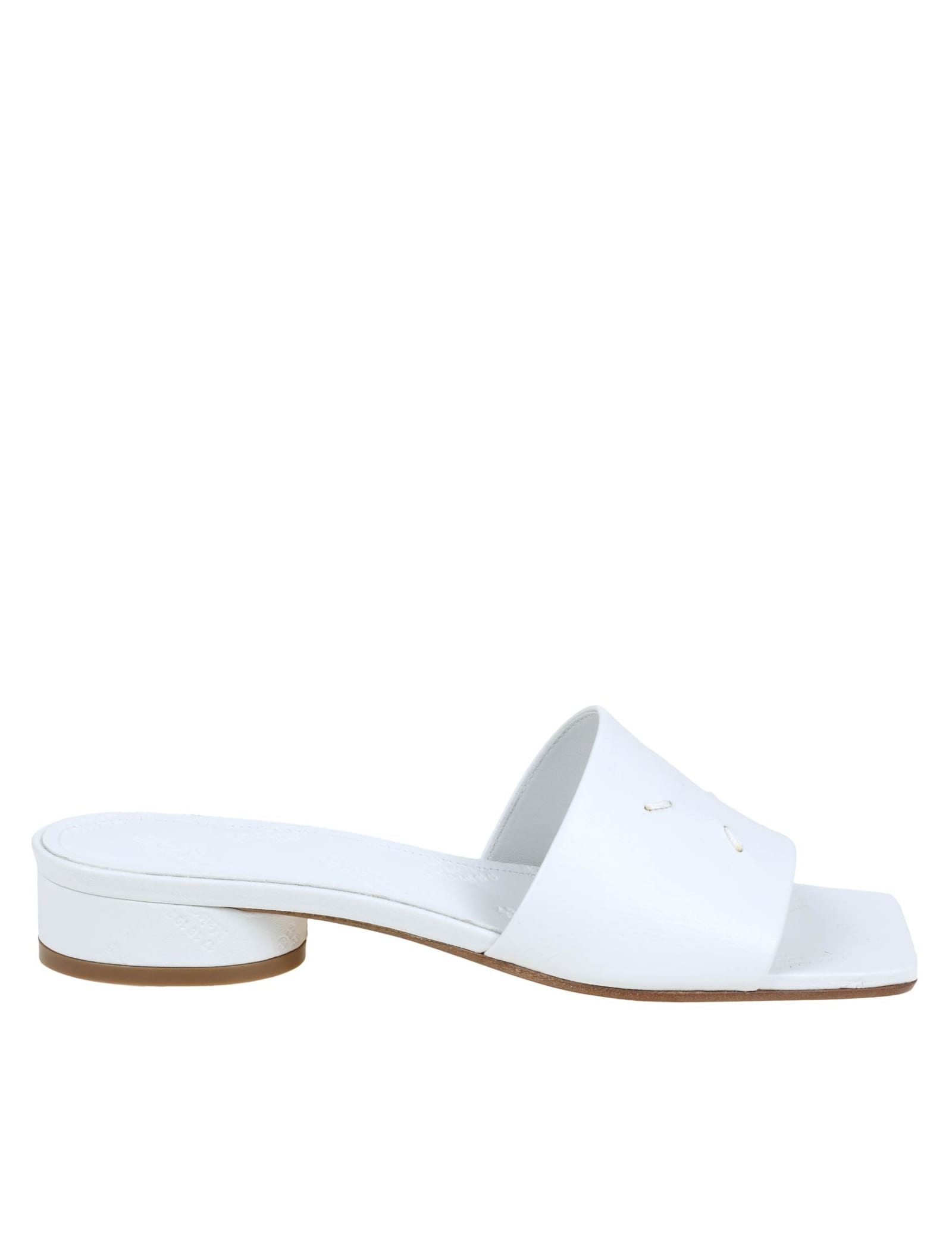 Maison Margiela Slippers With 4 White Seams