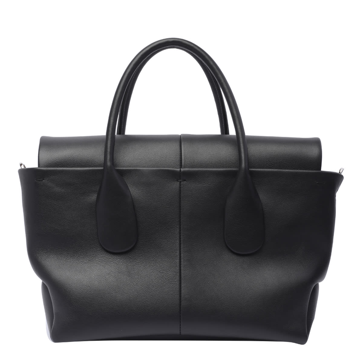 Shop Tod's Athena Handbag In Nero