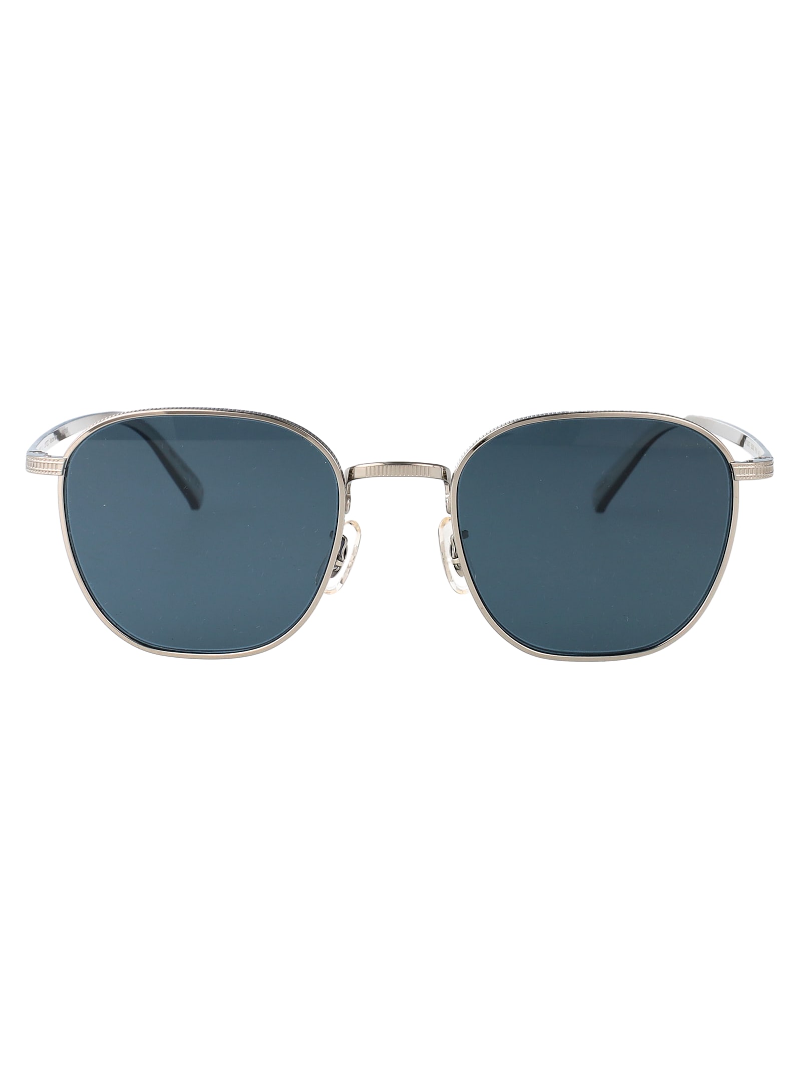 Oliver Peoples 5036 Argento Titanium Sunglasses In Blue