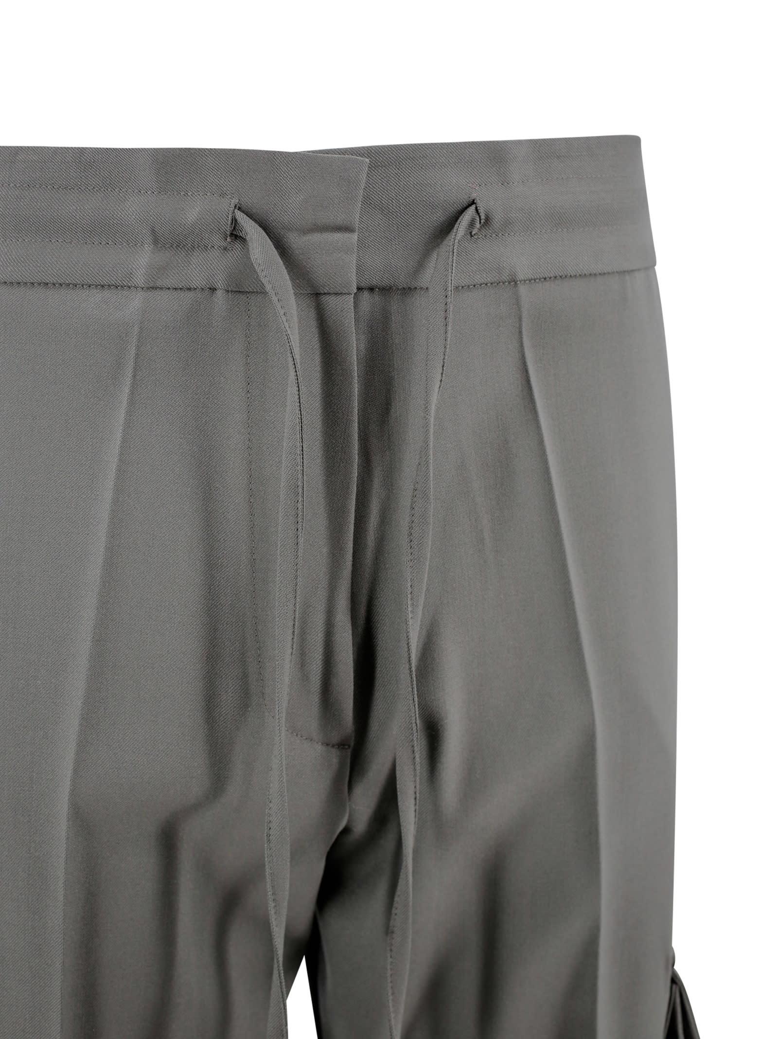 P.a.r.o.s.h Liliuxy Trousers In Pietra
