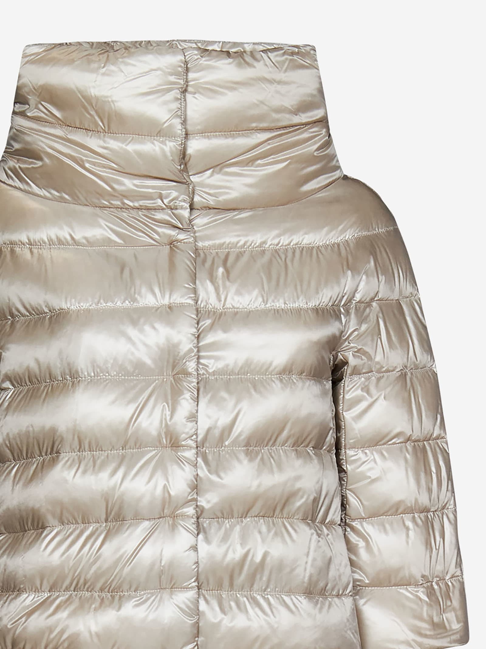 Shop Herno Aminta Down Jacket In Chantilly