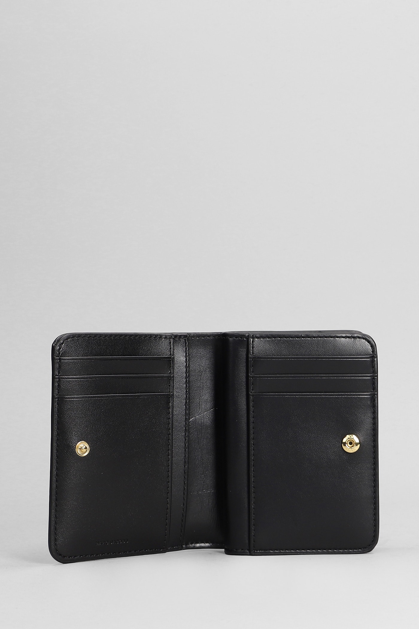 Marc Jacobs The Snapshot Mini Compact Wallet in Black Leather ref.362759 -  Joli Closet