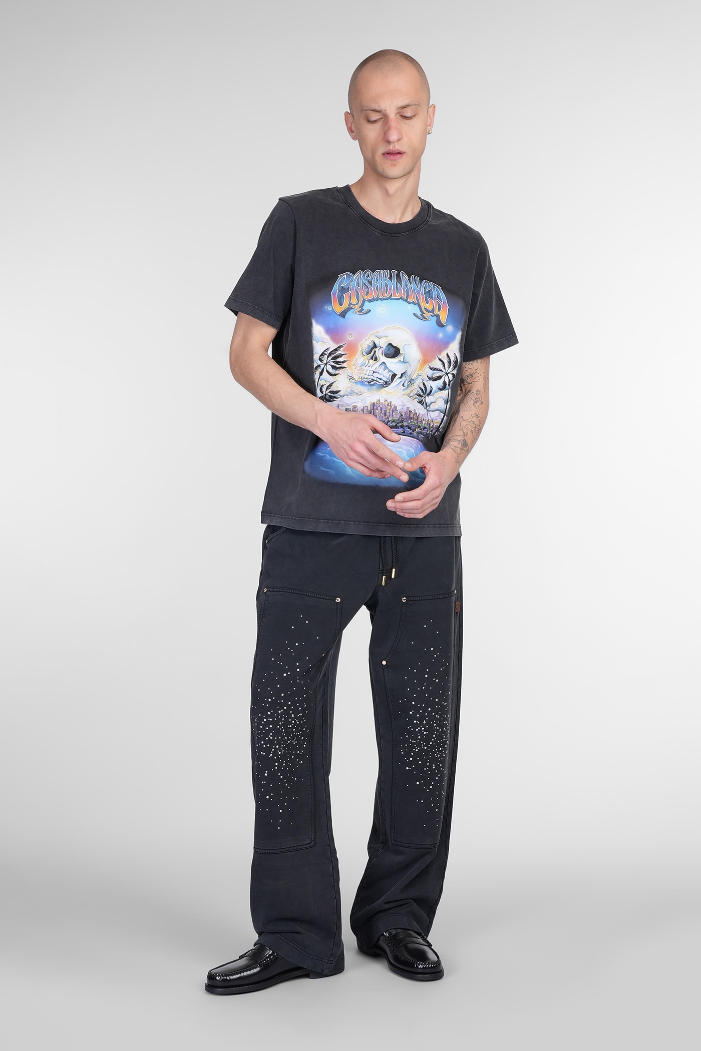 Casablanca La Premonition Hotfix Printed Workwear Jogger
