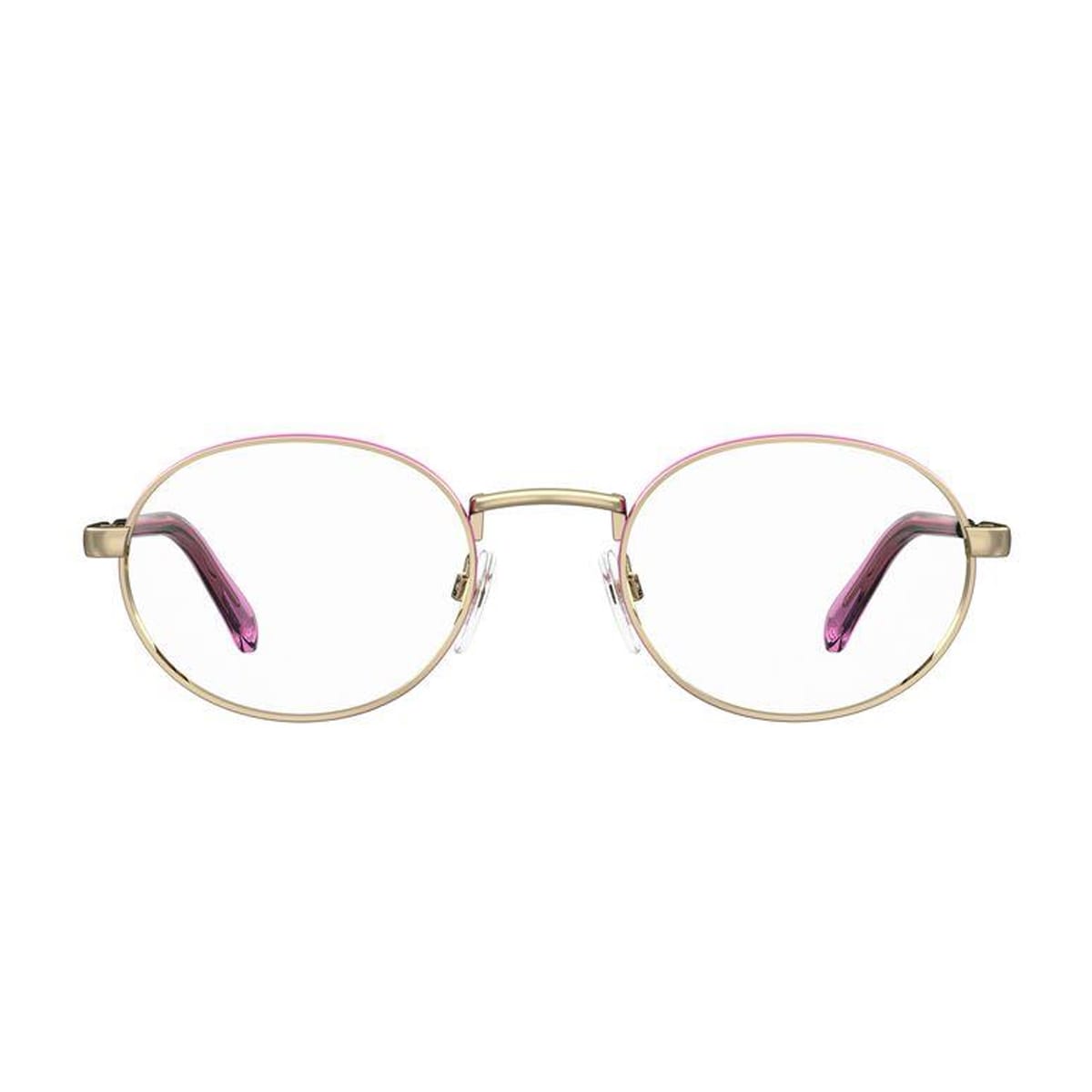 Shop Chiara Ferragni Cf 1024 Eyr/20 Gold Pink Glasses In Oro