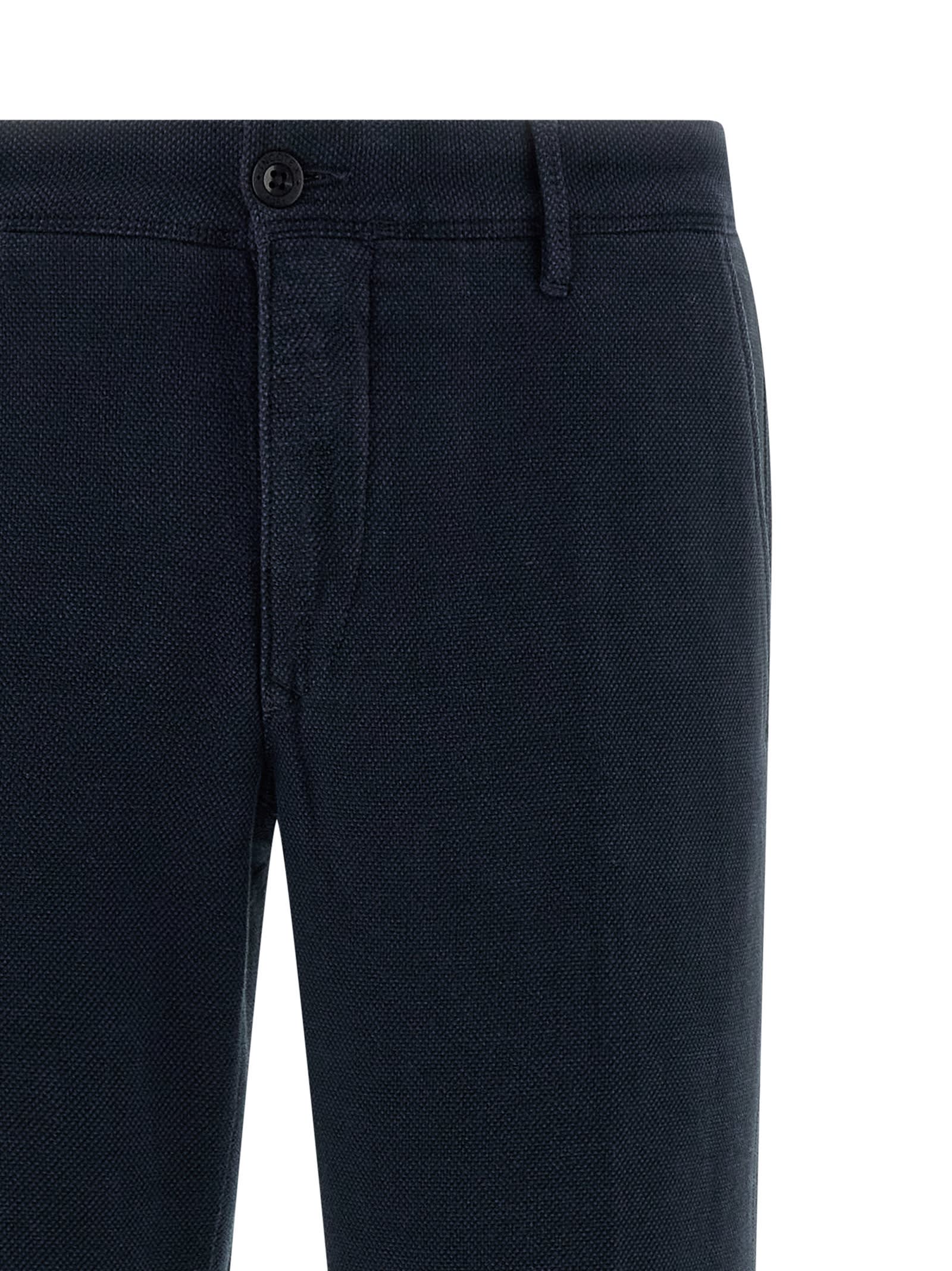 Incotex Honeycomb Pants In Blue