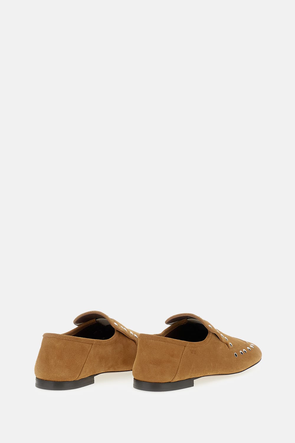 Wales Bonner Stud-embellished Loafers In Brown