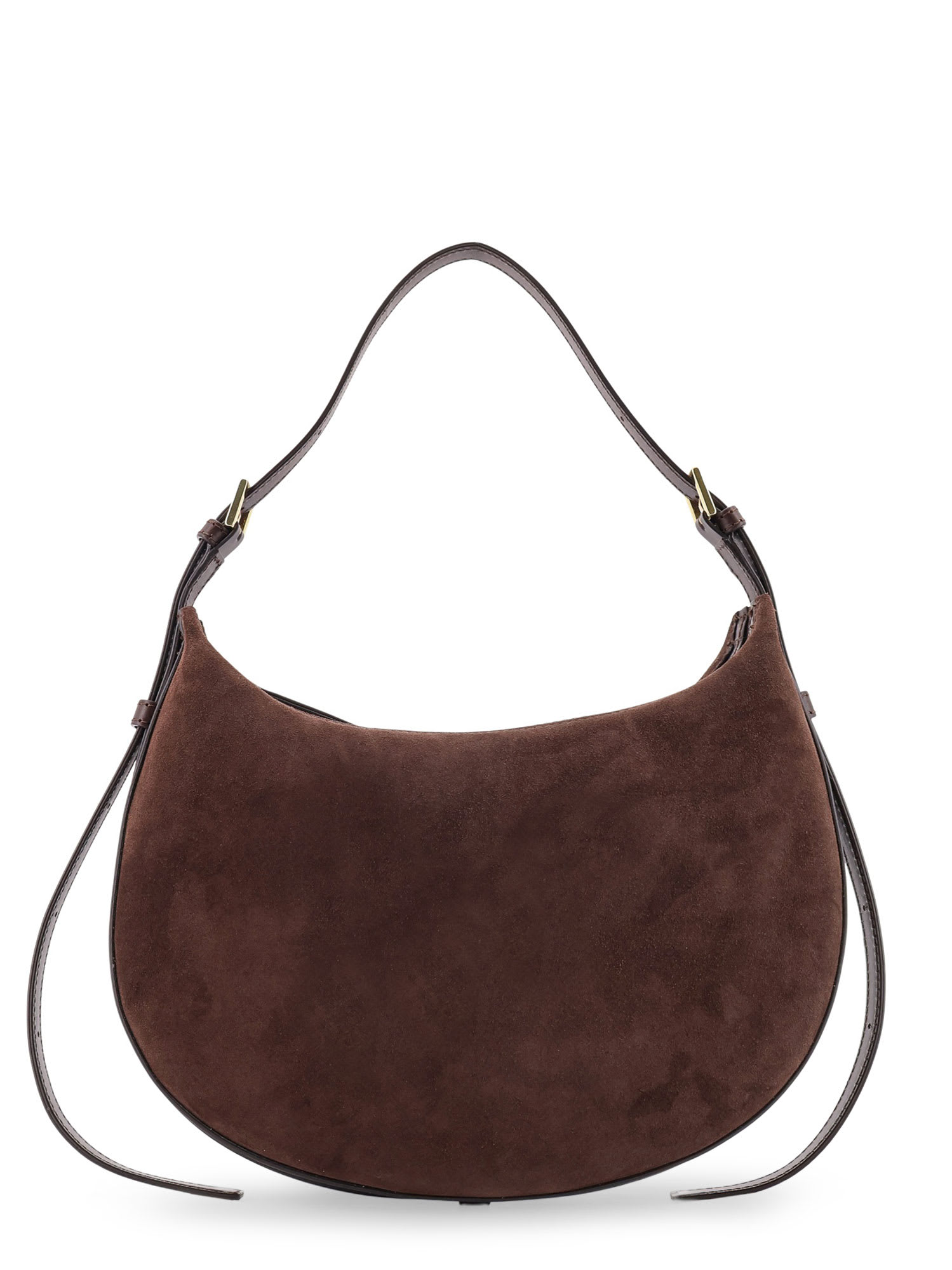 Atp Atelier Liveri Suede Shoulder Bag In Brown