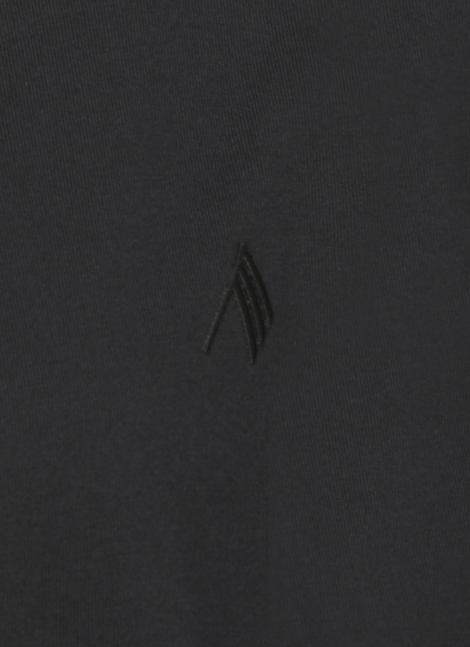 Attico Cotton T-shirt In Black