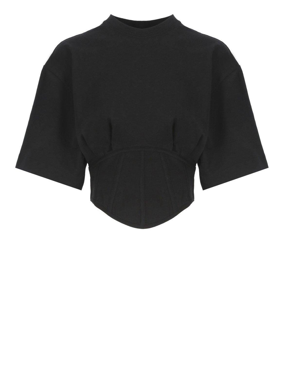 Short Sleeved Fitted Waist T-shirt