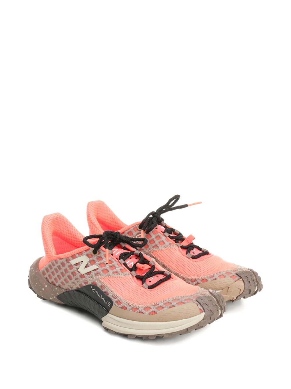 New Balance Herren Minimus Trail In Rot/braun/beige/schwarz, Textil, Grösse 44.5 In Multi