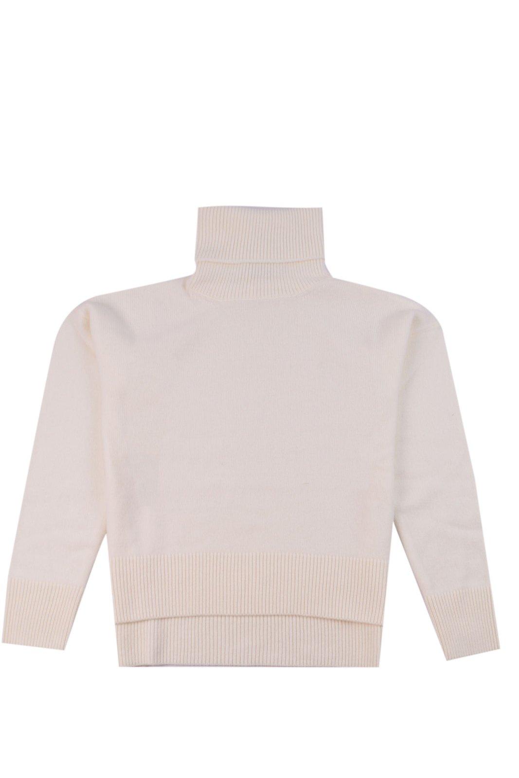 Shop Filippo De Laurentiis Roll-neck Knitted Jumper