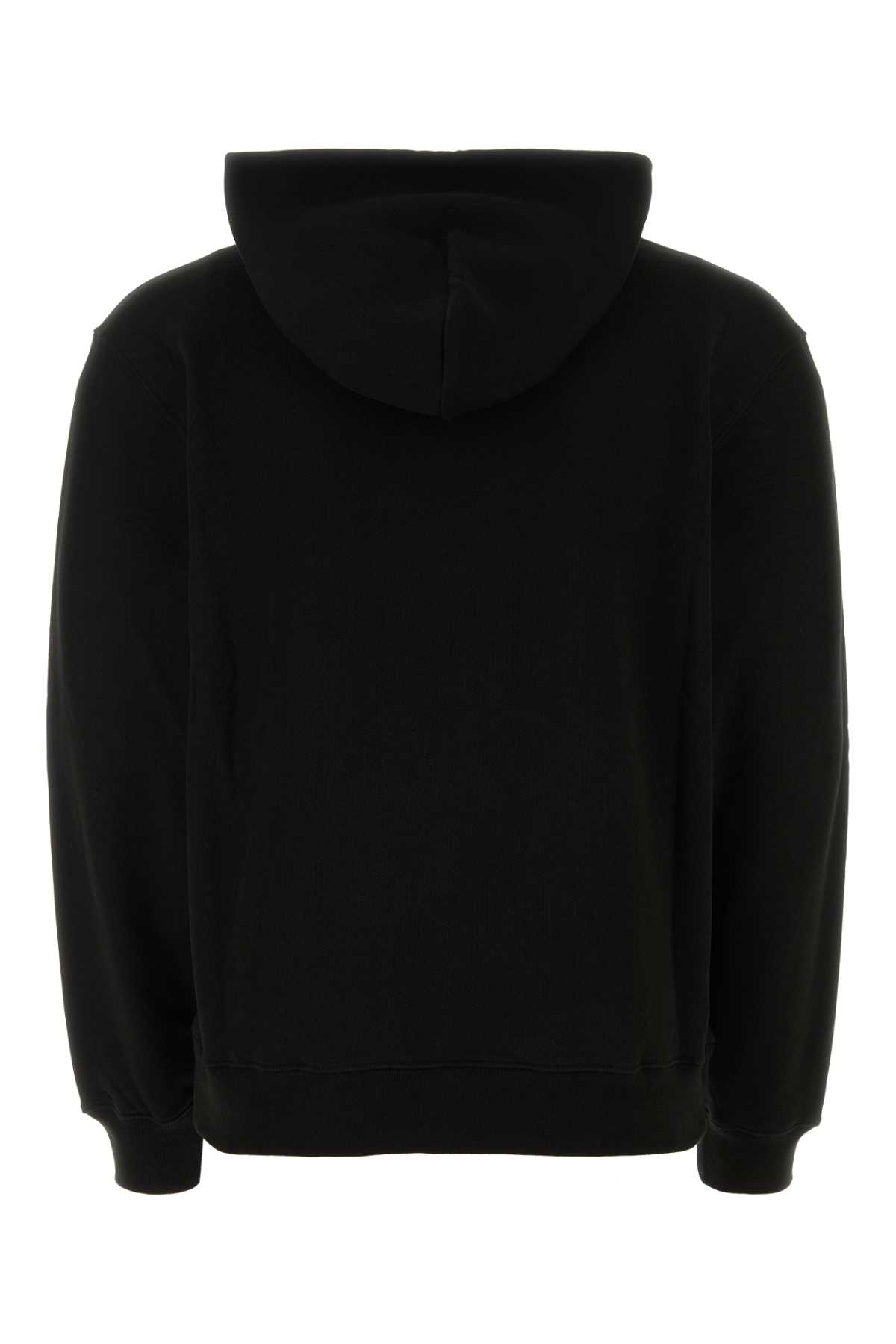Kenzo Black Cotton Sweatshirt In 99j