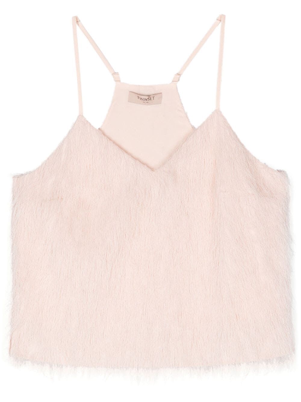 Shop Twinset Thin Straps Top In Cupcake Pink