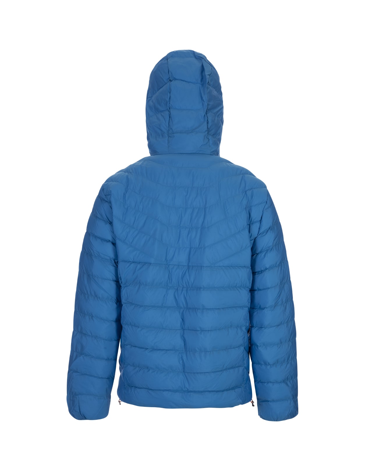 Shop Polo Ralph Lauren Sky Blue Foldable Water Repellent Jacket Down Jacket In Oceano