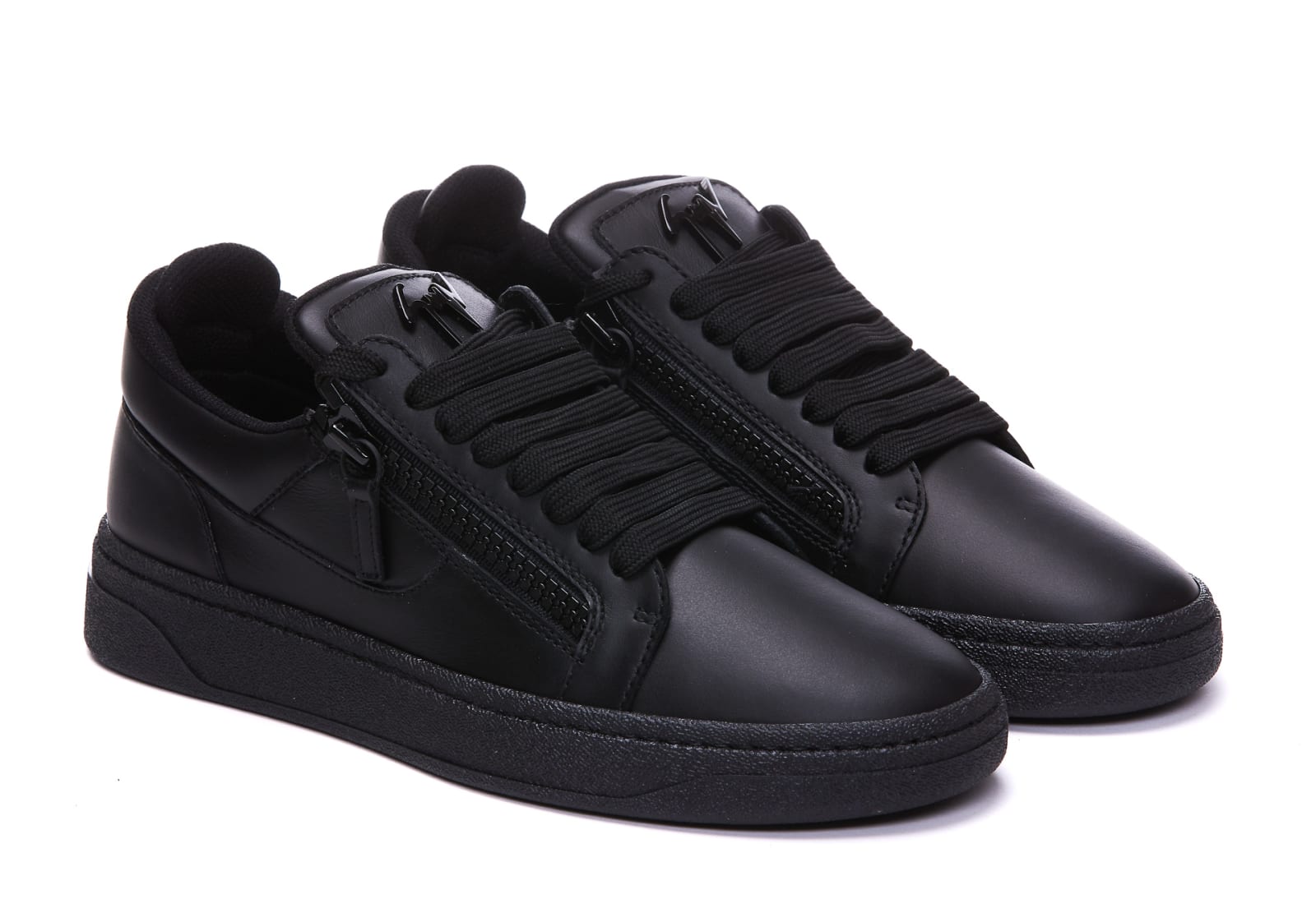 Shop Giuseppe Zanotti Gz94 Sneakers In Black