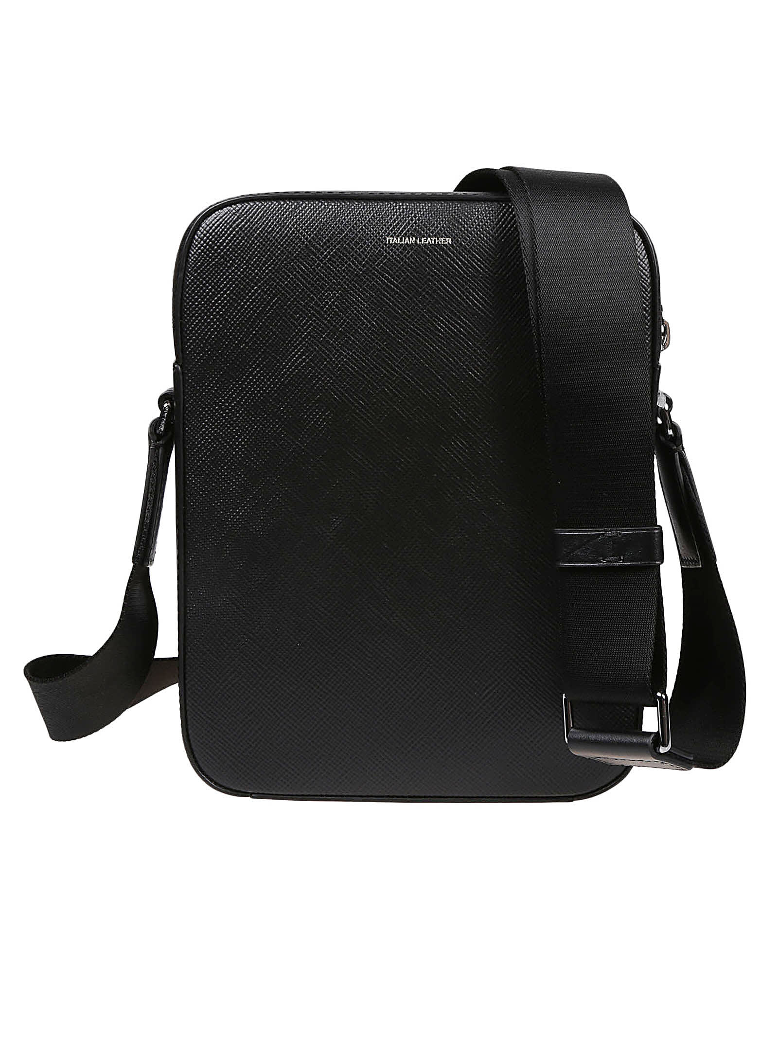 Shop Michael Kors Henry Flight Bag In Black