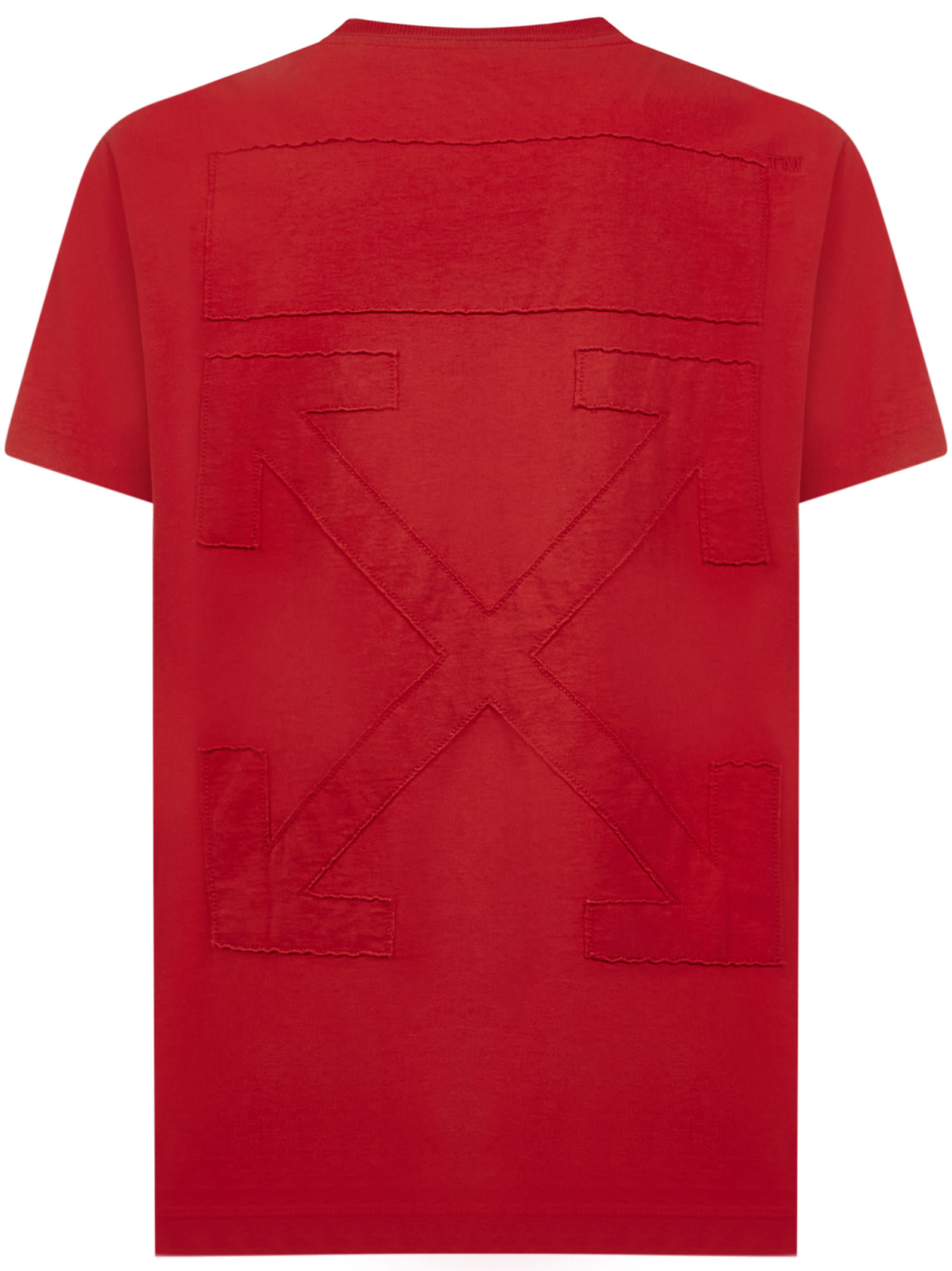 Off-white T-shirt In Red