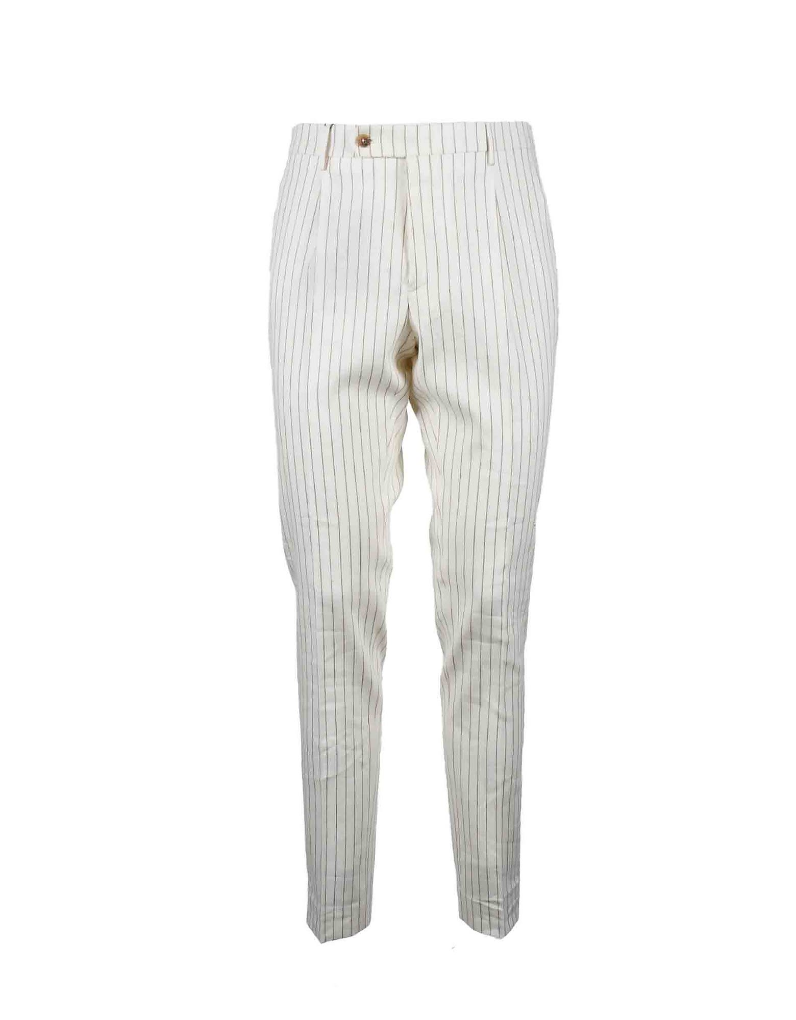 Berwich Mens White/ Beige Pants