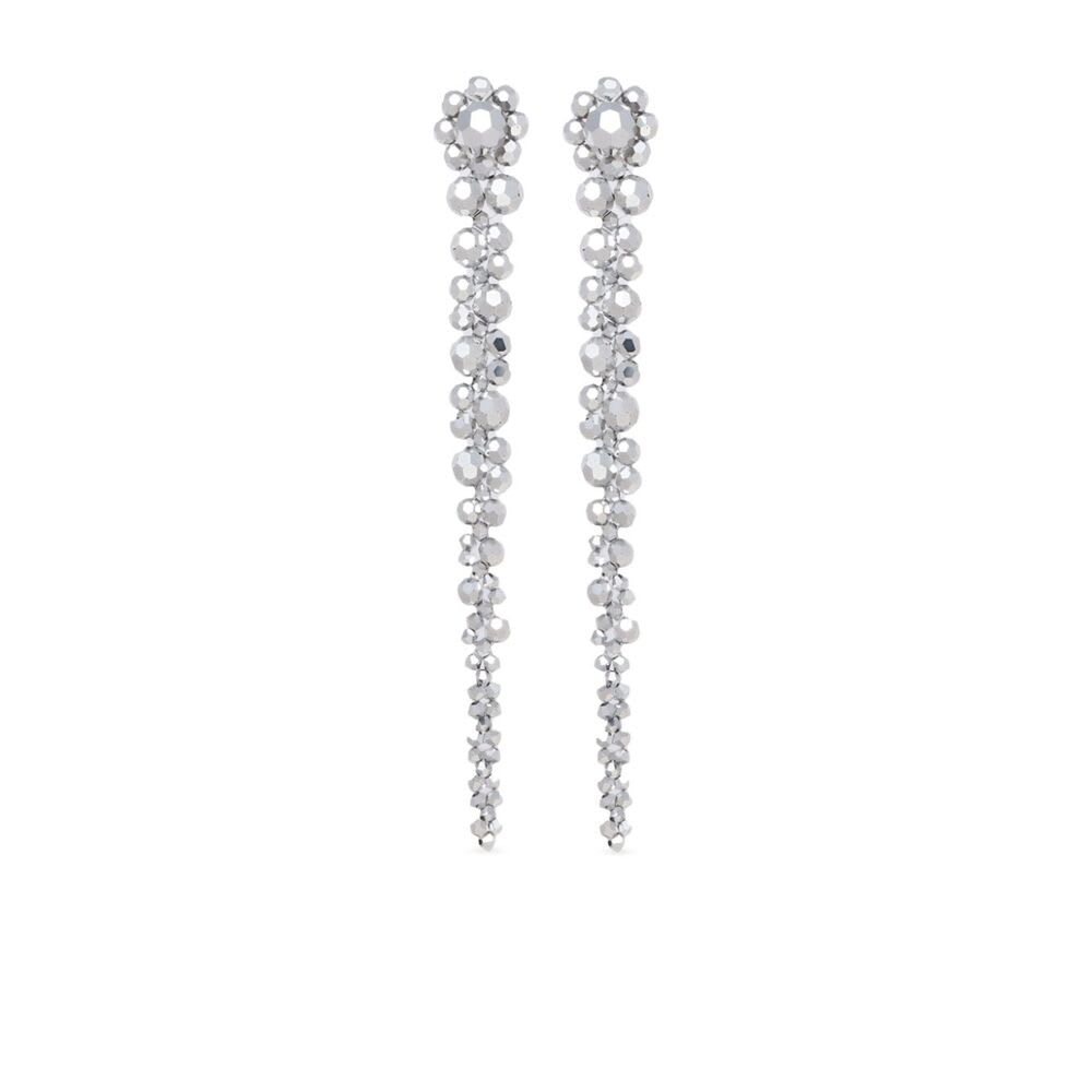 Shop Simone Rocha Earrings In Silver