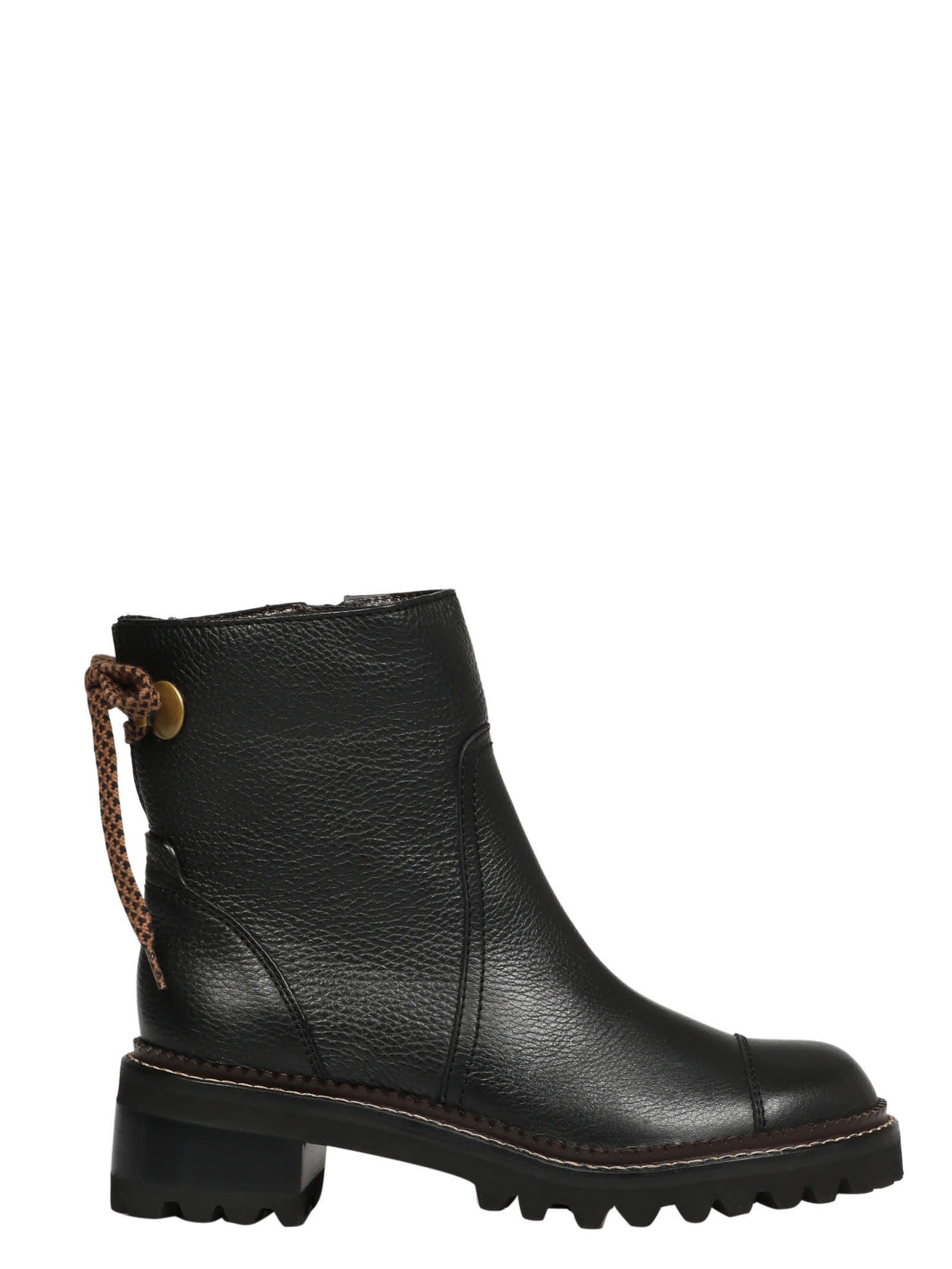 SEE BY CHLOÉ ANKLE BOOT,11518355