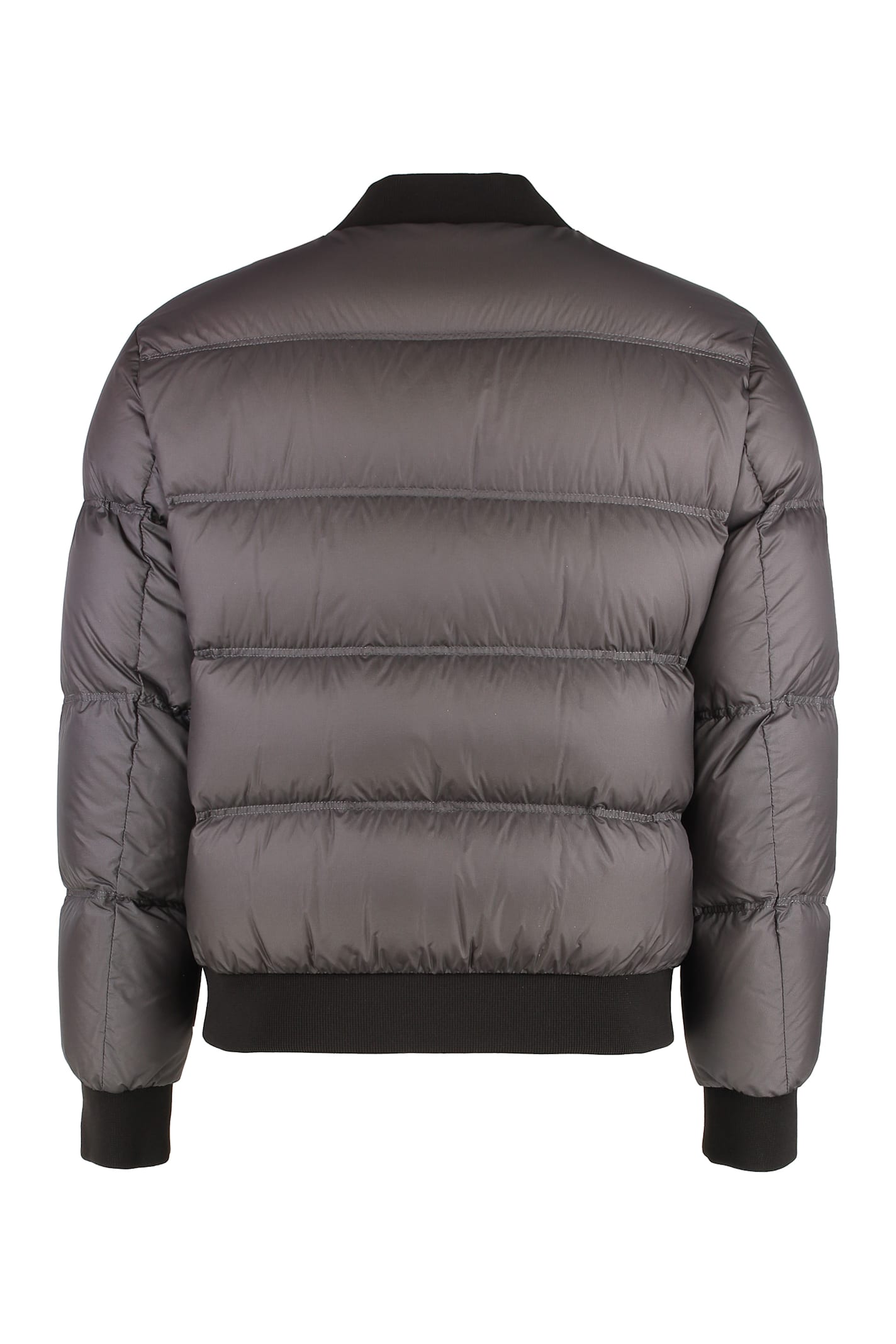 Moncler Men's Vioz Short Down Jacket In Grey