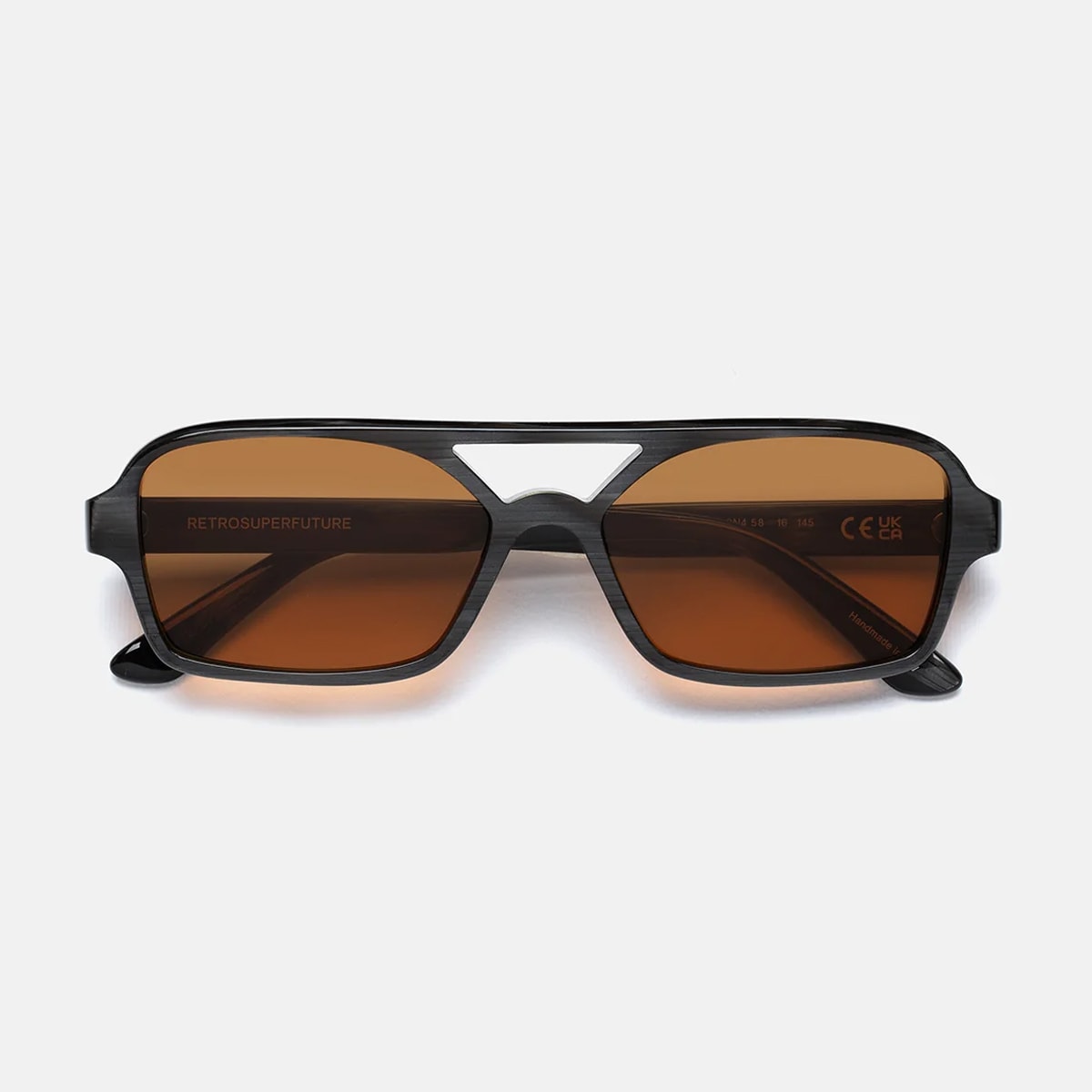 Vico Black Cat Orange Black Sunglasses