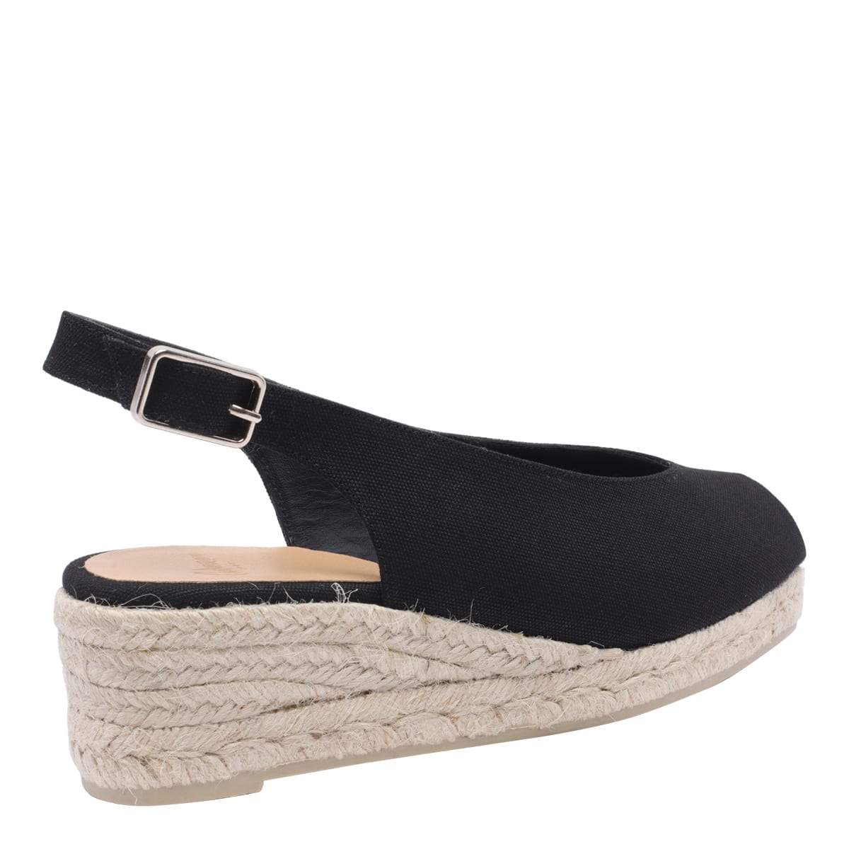Castaã±er Castañer Dosalia Slingback Wedge Espradilles In Black