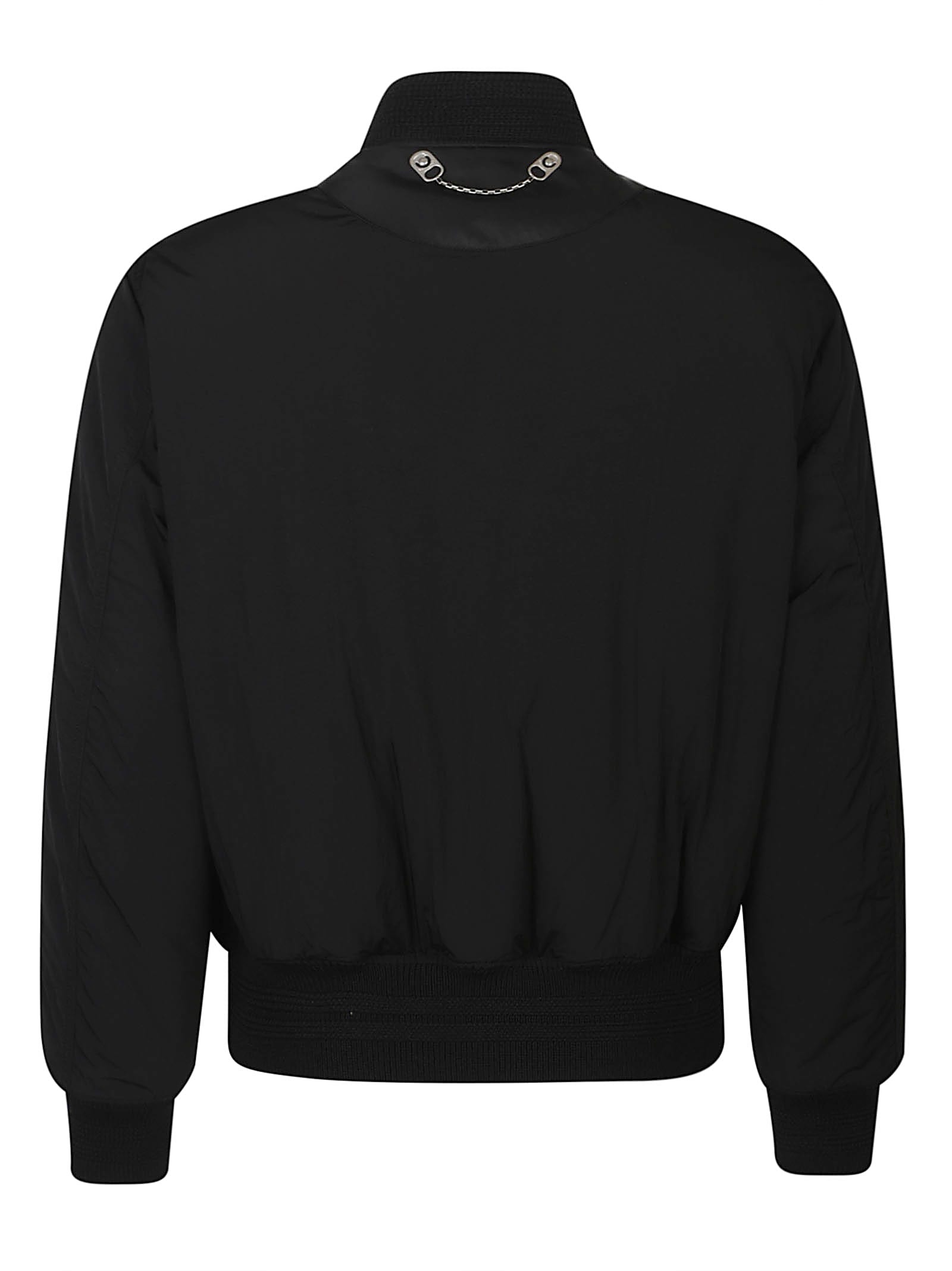 Off-white Bookish Chain Insideout Bomber Jacket In Black