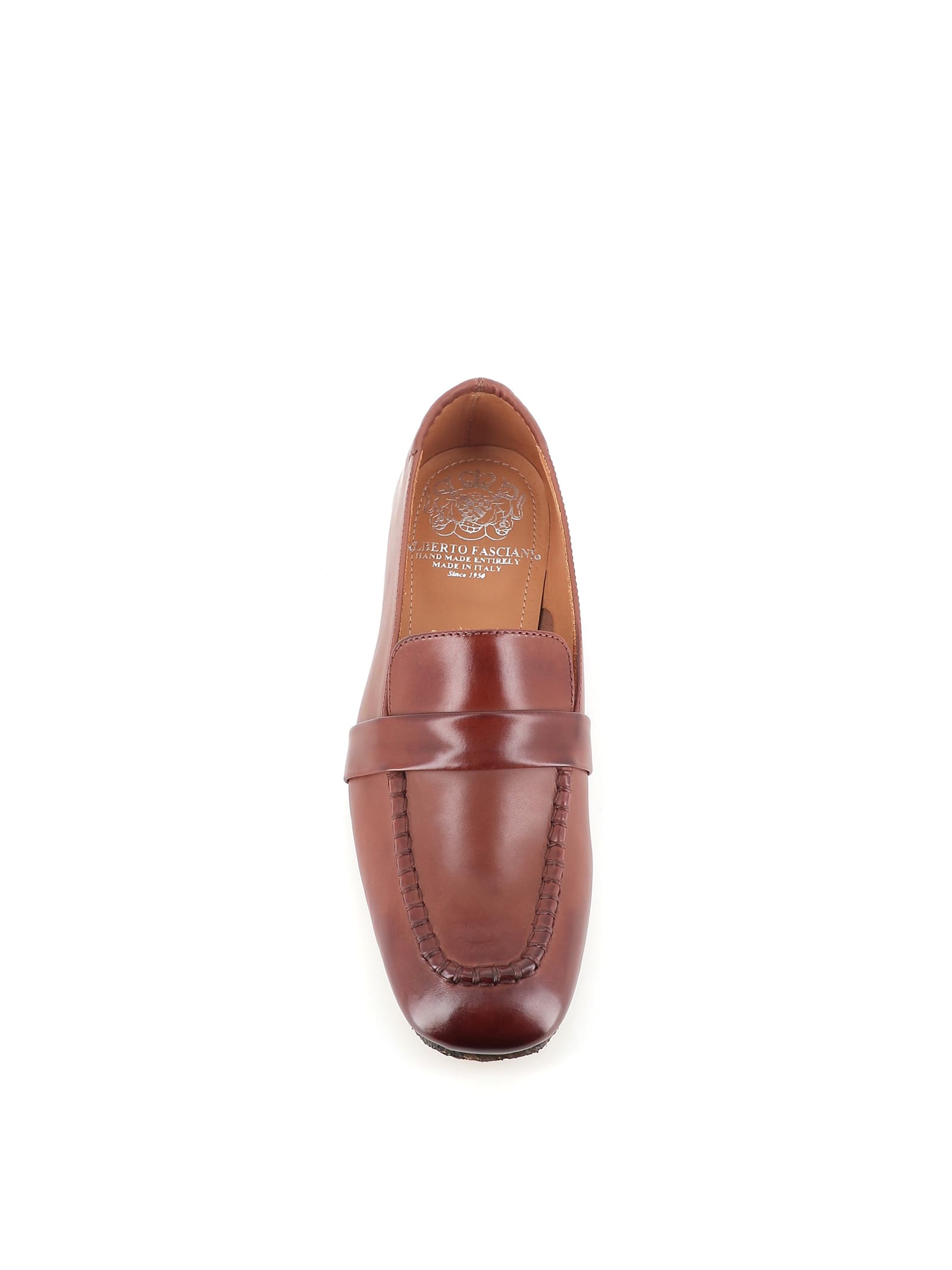 Alberto Fasciani Loafer Janet 92031 In Burnt