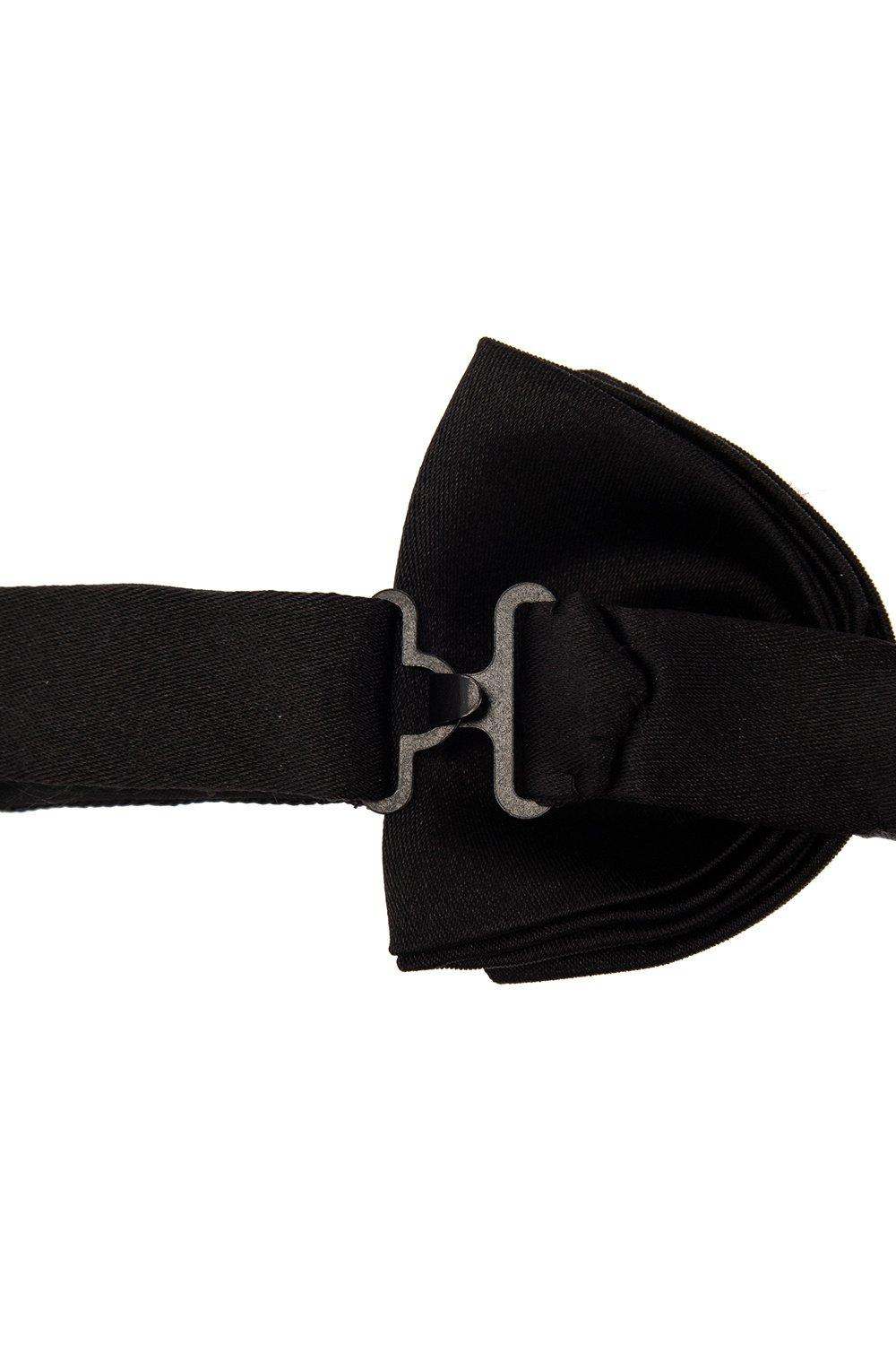 Shop Ferragamo Bow Tie In Black