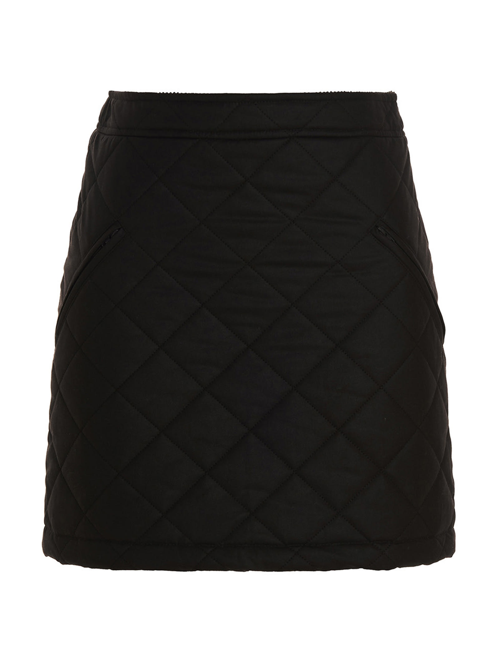 Shop Burberry Casia Skirt In Brown