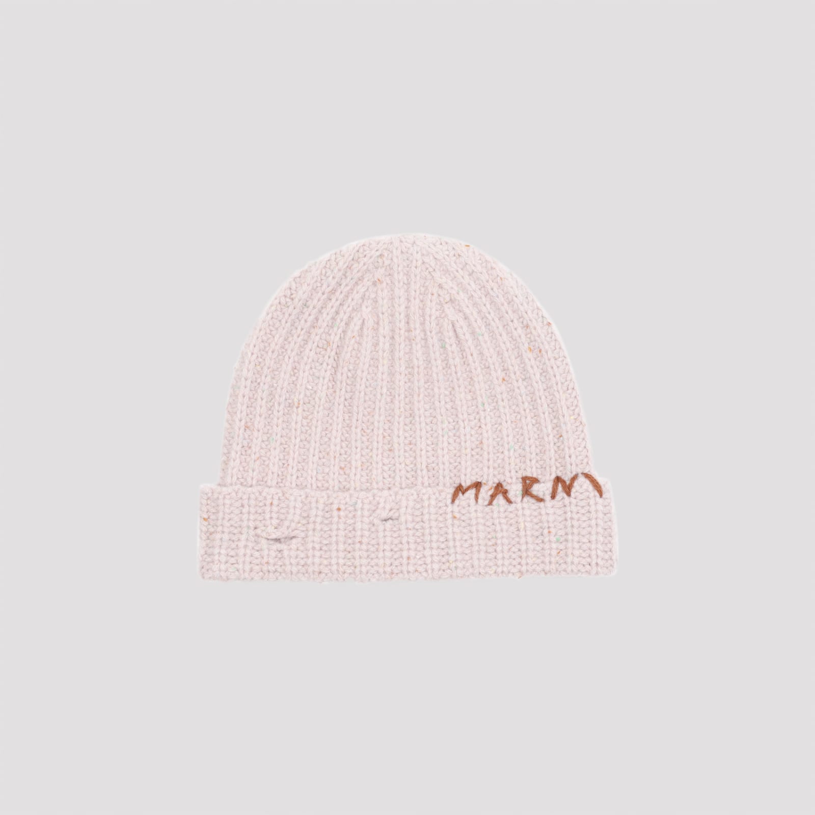 Shop Marni Virgin Wool Hat In Peony