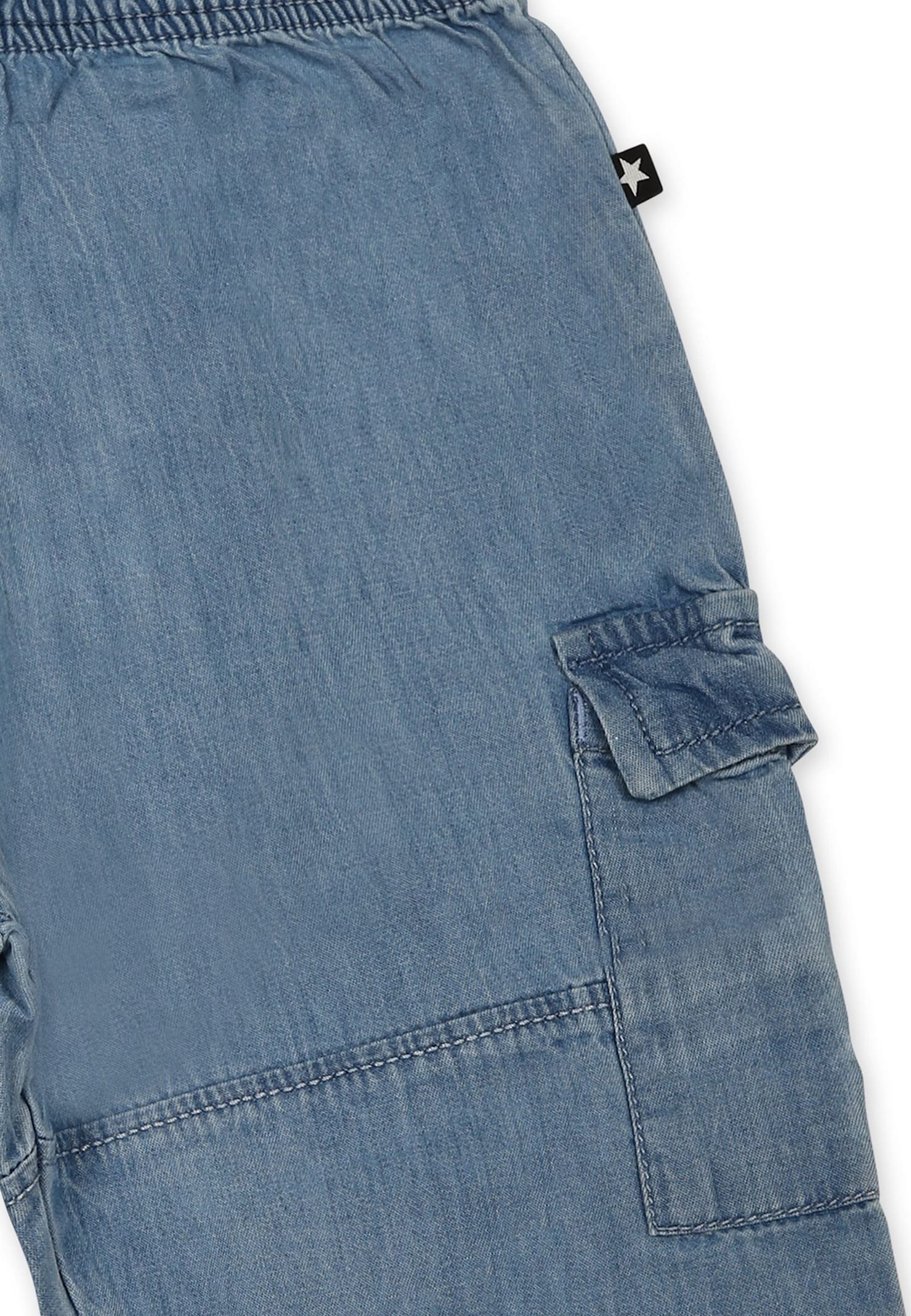Molo Denim Jeans For Babykids In Denim