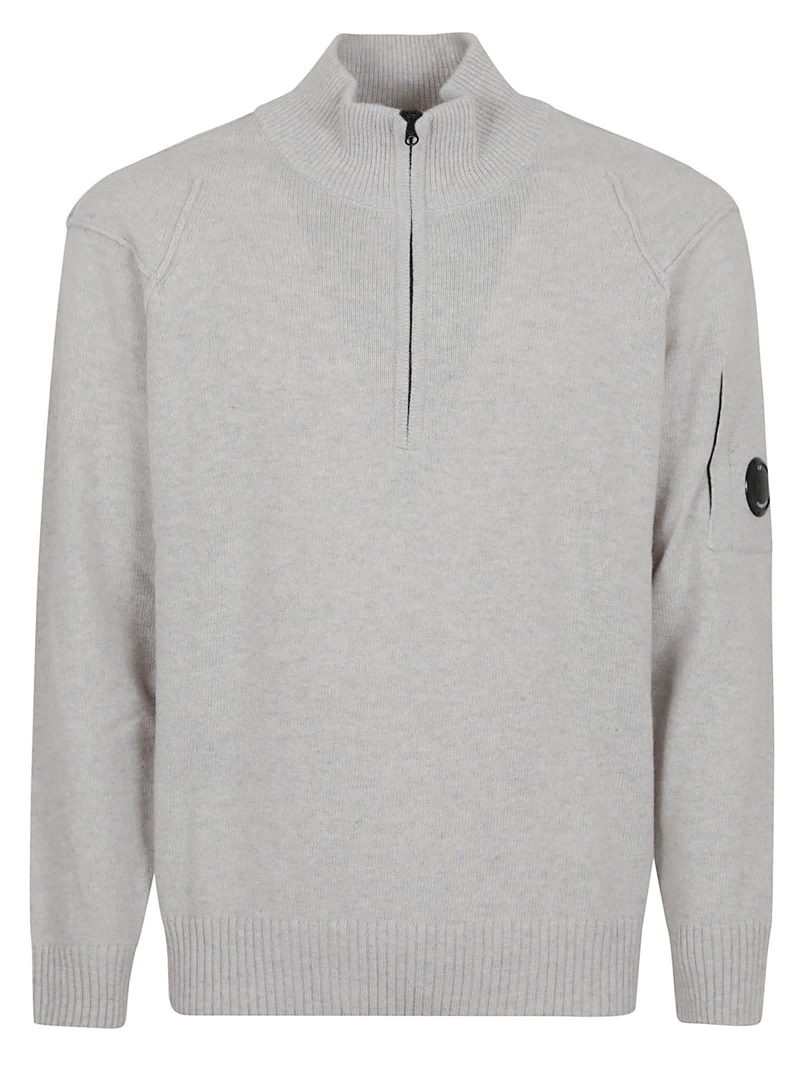 C.p. Company C. P. Company Man Sweatshirt Light Grey Size 3xl Cotton In Gray