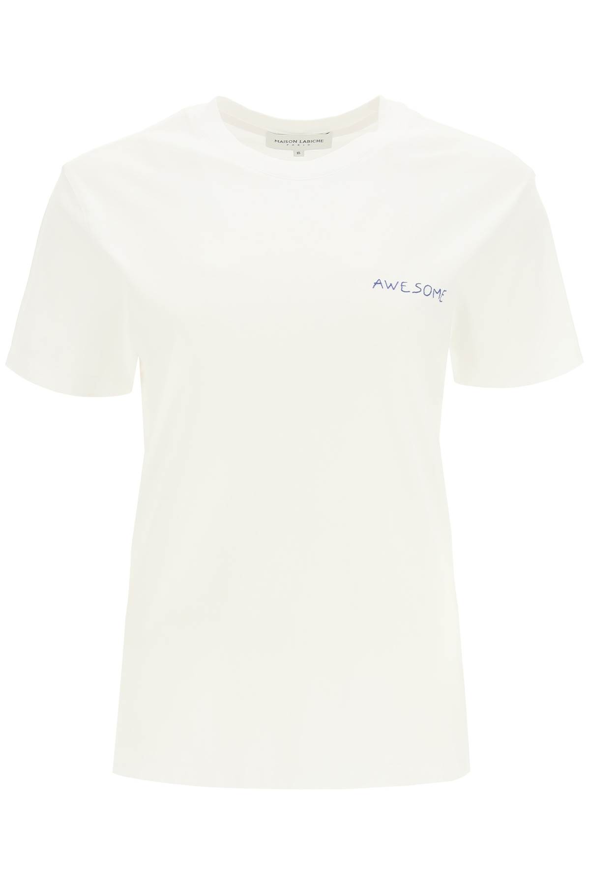 Maison Labiche Popincourt T-shirt With Awesome Embroidery