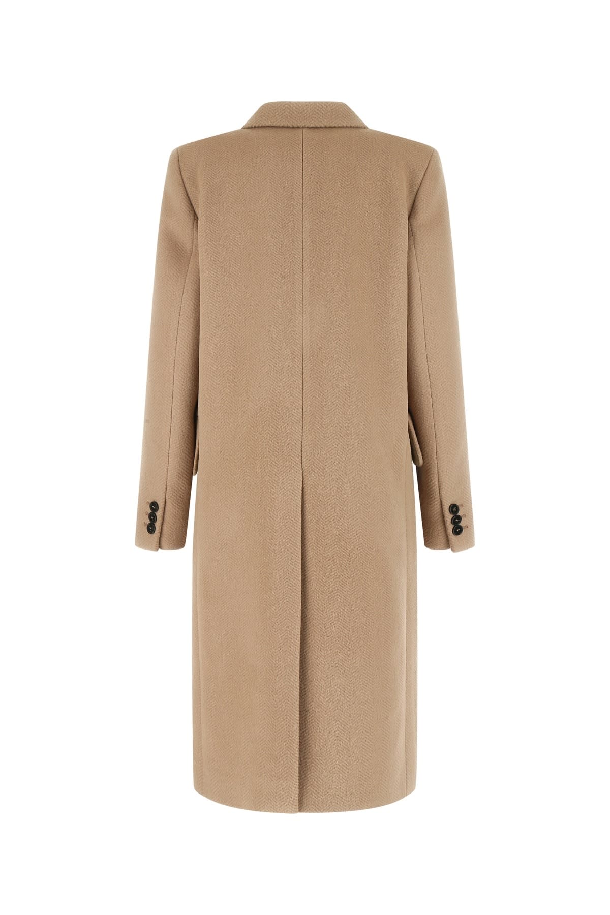 Stella Mccartney Sophisticated Wool Coat With Notch Lapels In 5604
