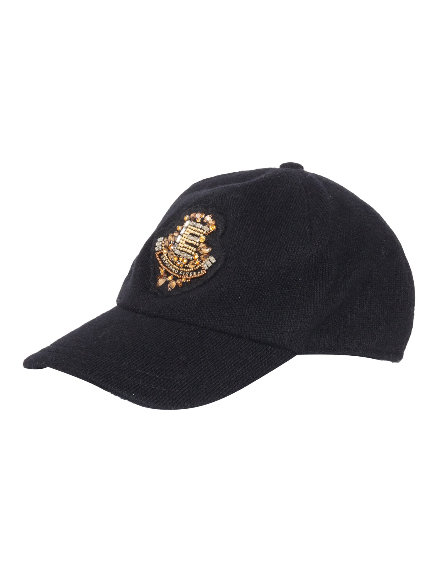 Shop Ermanno Ermanno Scervino Baseball Cap In Black