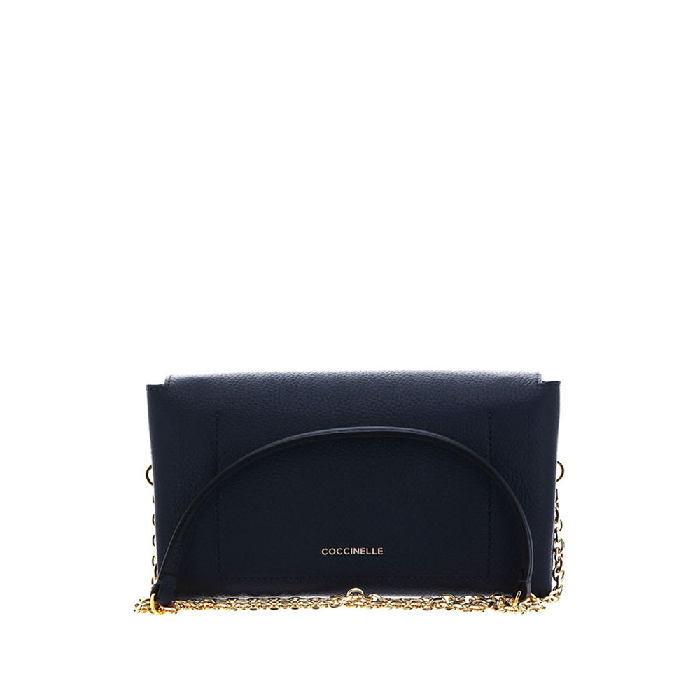 Shop Coccinelle Arlettis Small Bag In Midnight Blue