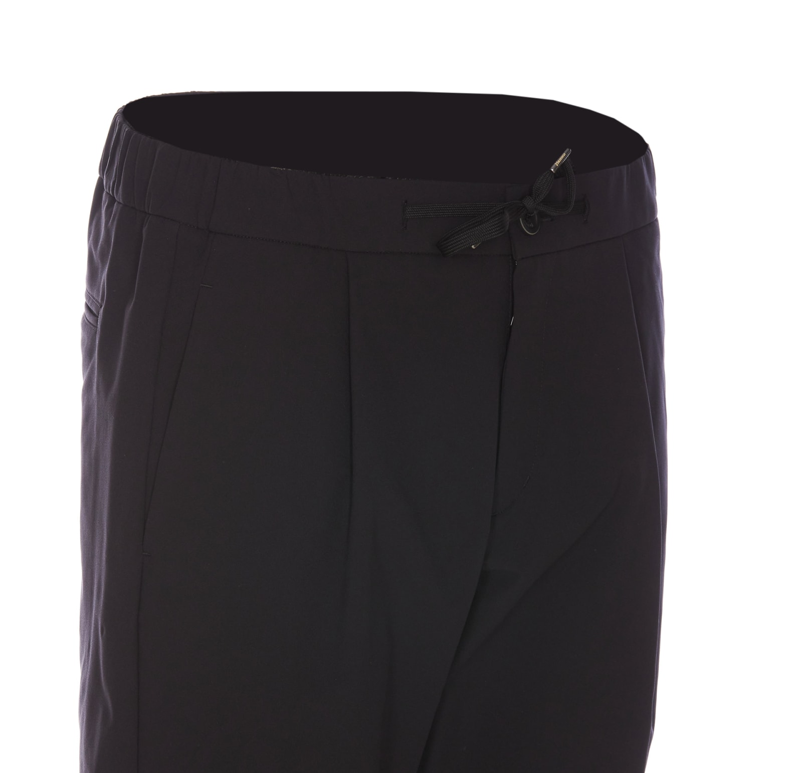 Shop Herno Pants In Nero