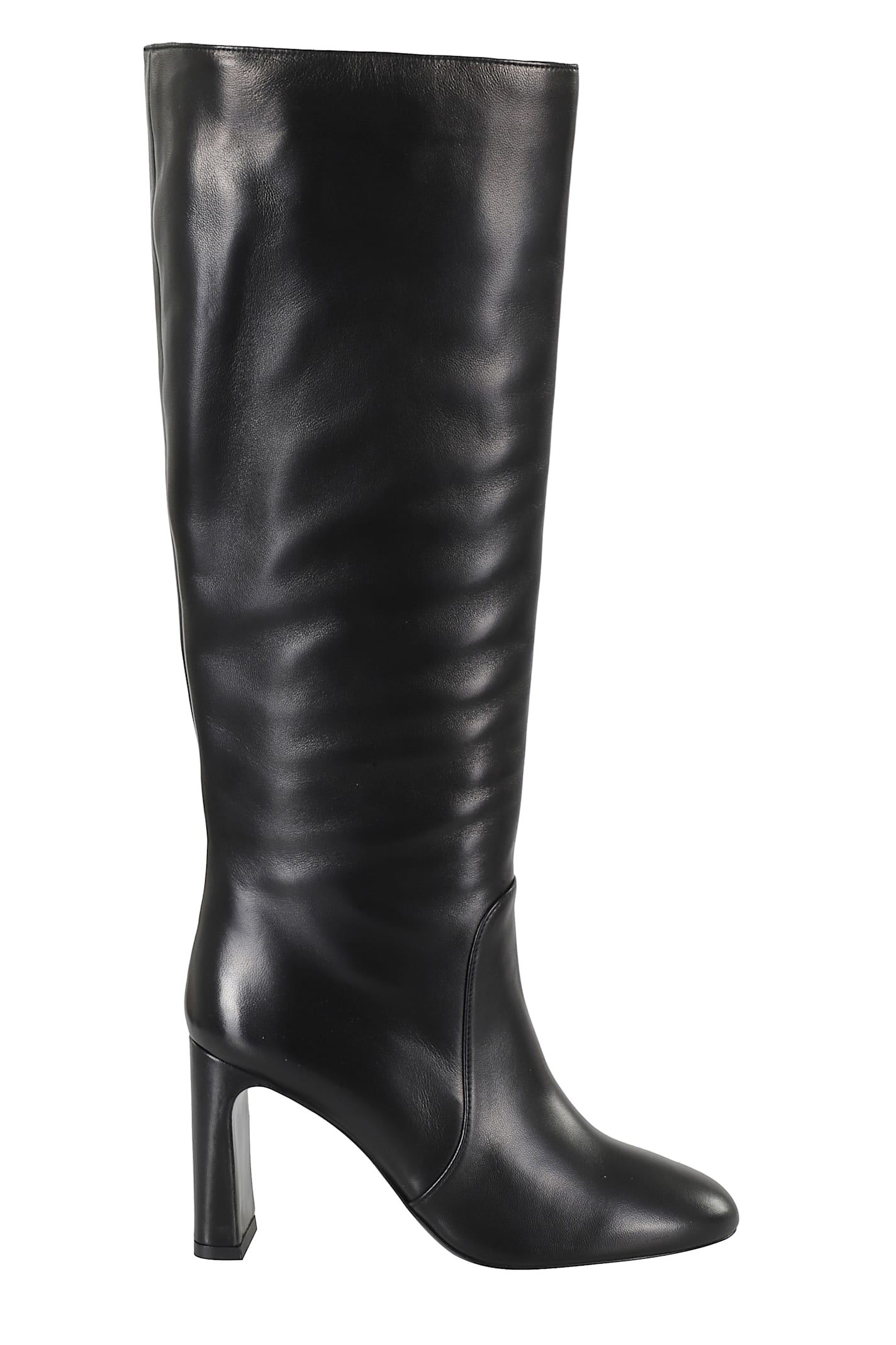 Stuart Weitzman Woman Boot Black Size 7.5 Calfskin In Black