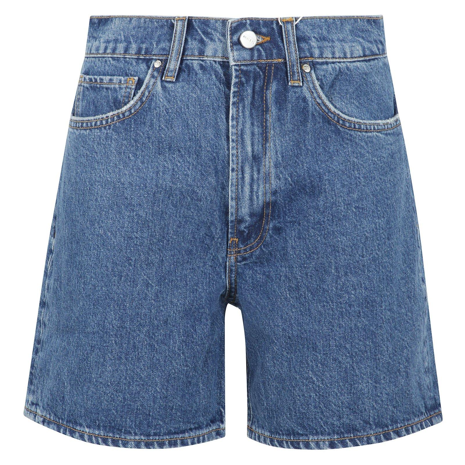 Kat Thigh-length Denim Shorts