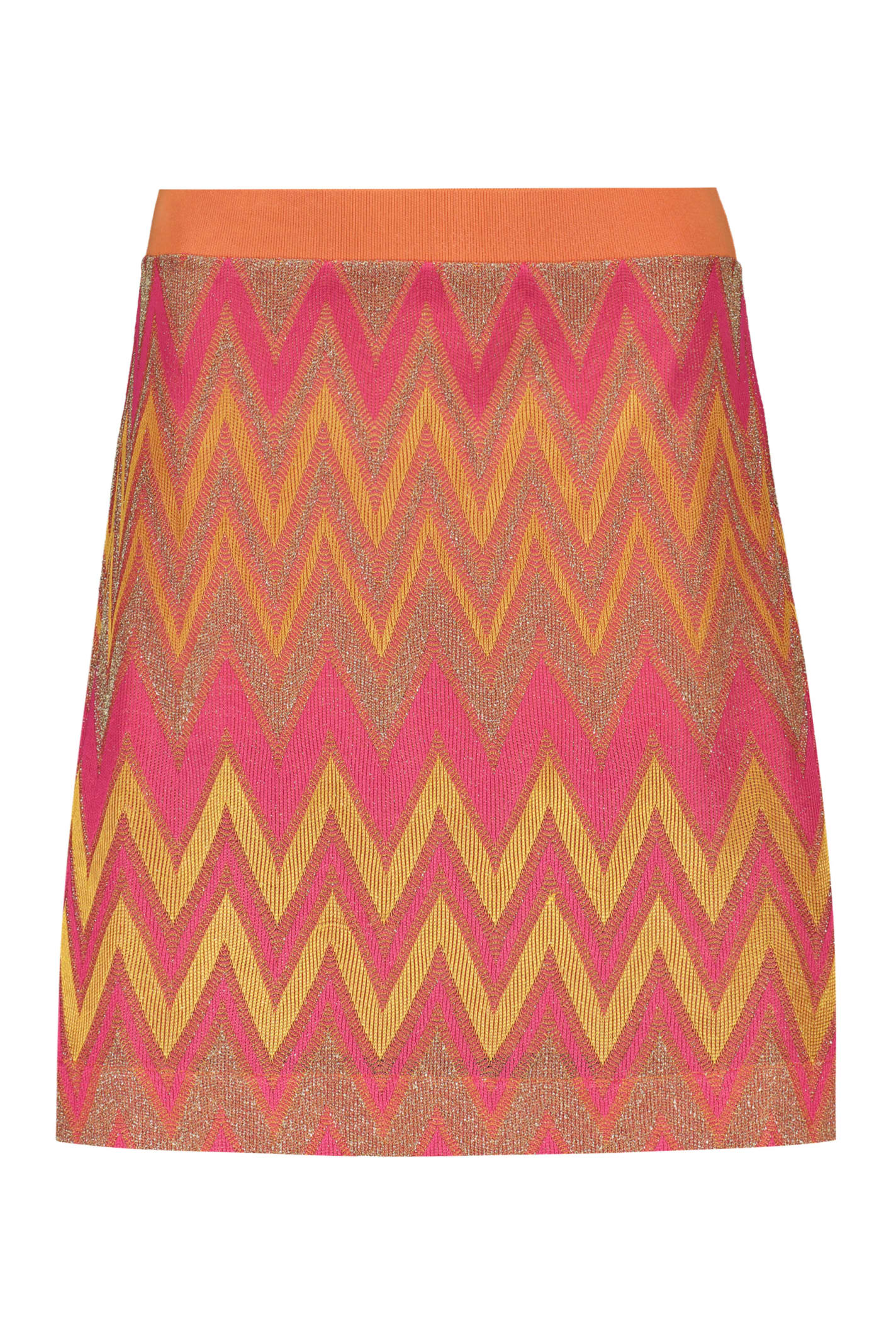 Missoni Knitted Mini Skirt In Multicolor