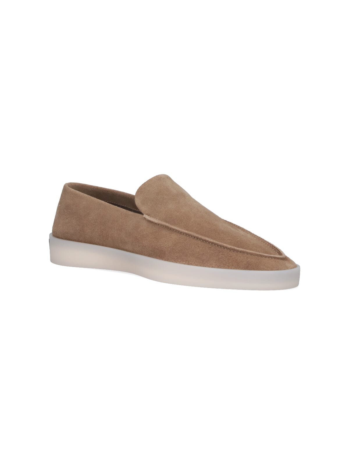 Shop Fear Of God Yacht Loafers Loafers In Brown