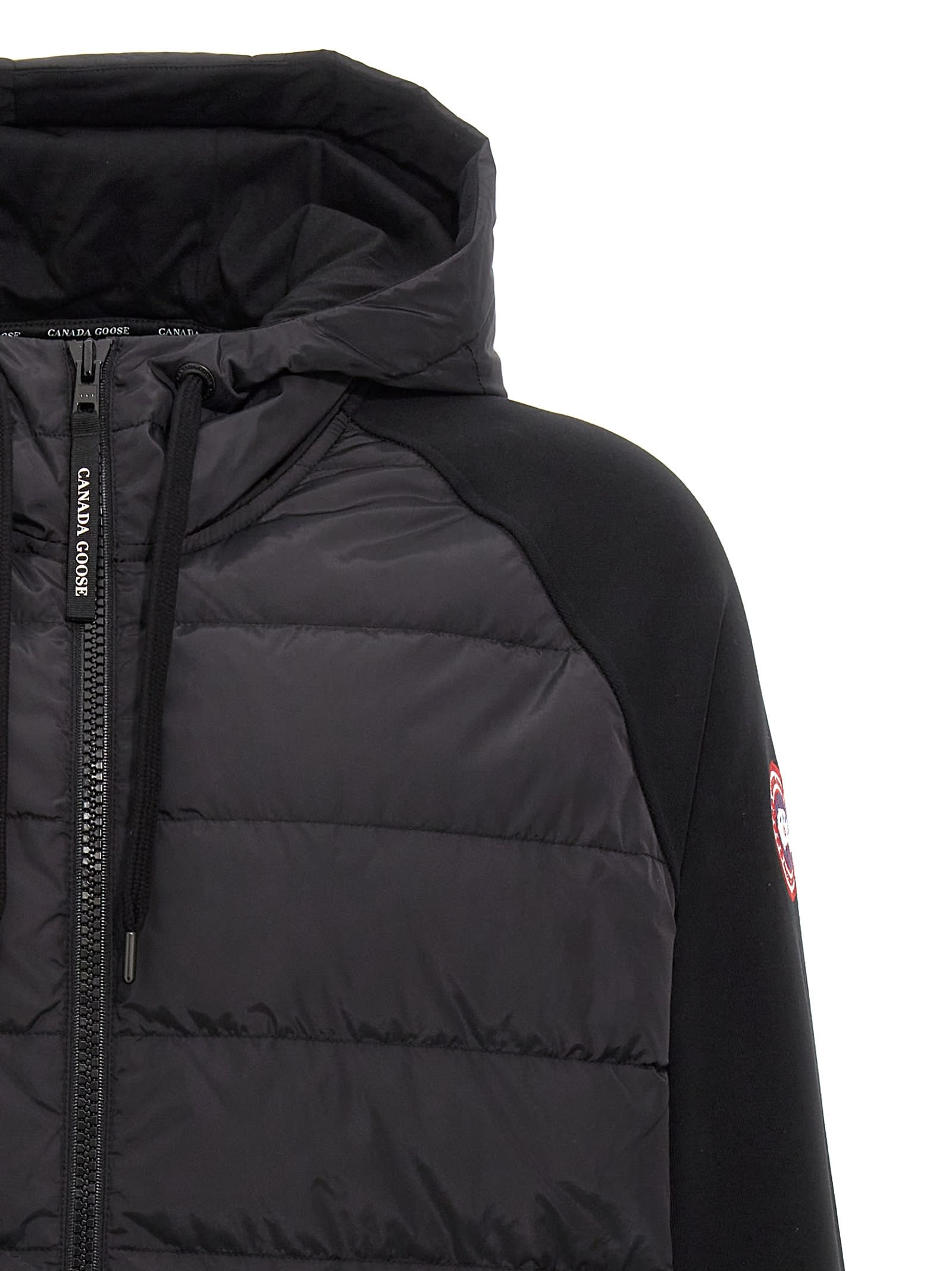 Canada Goose Huron Hybridge Jacket In Black