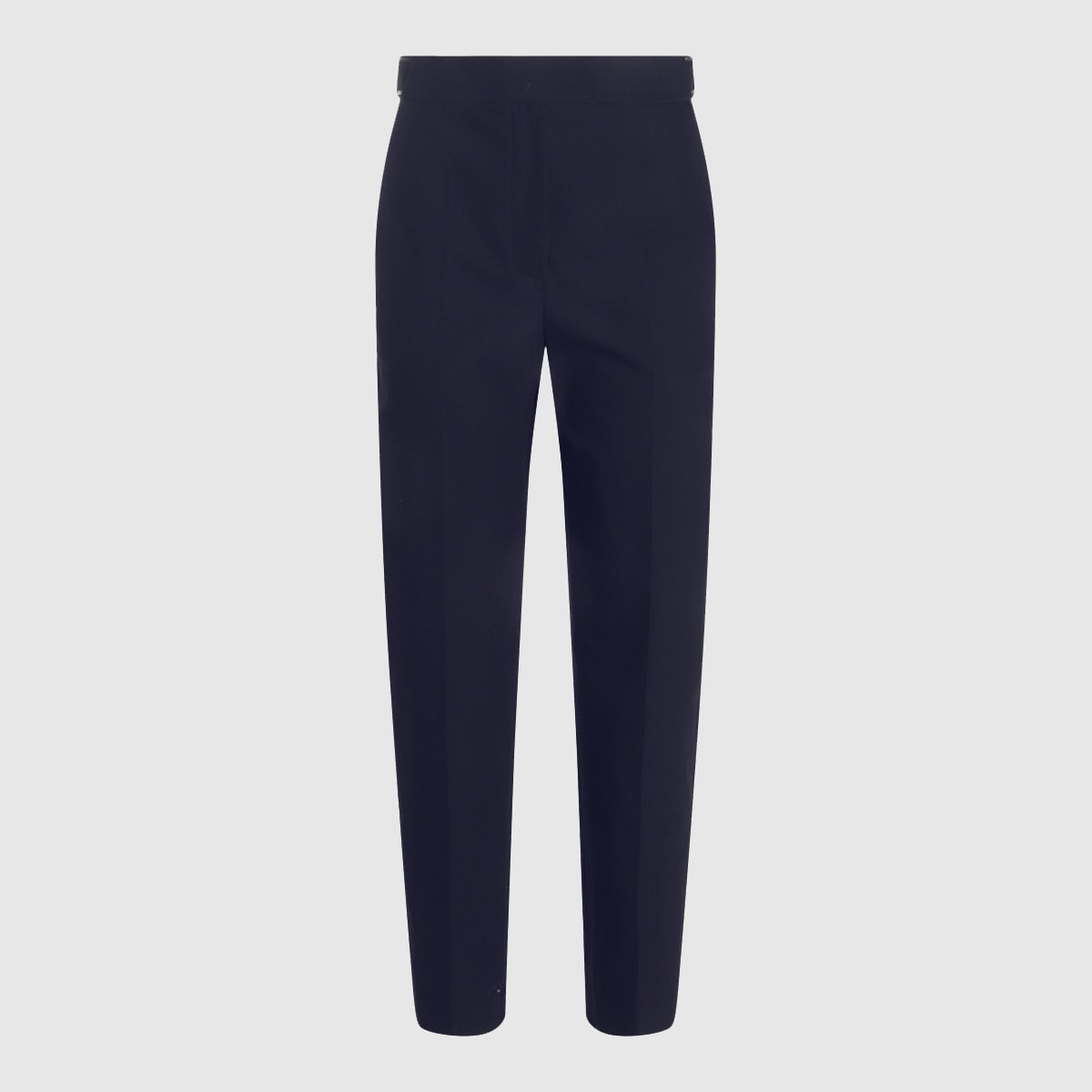 Brunello Cucinelli Relaxed Fit Trousers With Side Pocket And Belt Loops In Blue Freddo