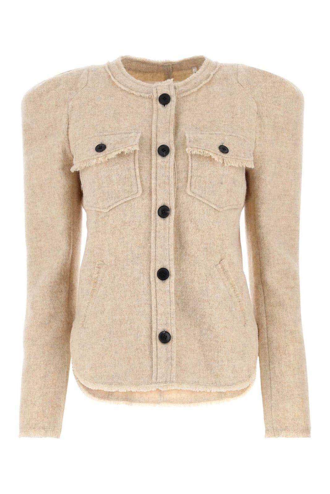 ISABEL MARANT ÉTOILE BUTTONED KNITTED CARDIGAN
