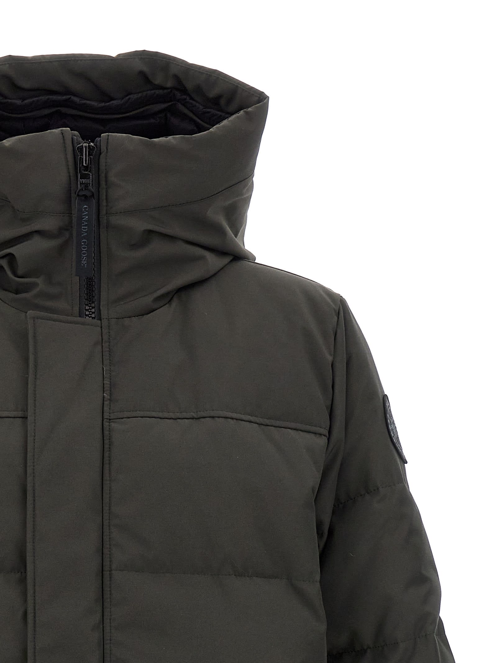 Shop Canada Goose Macmillan Parka In Gray